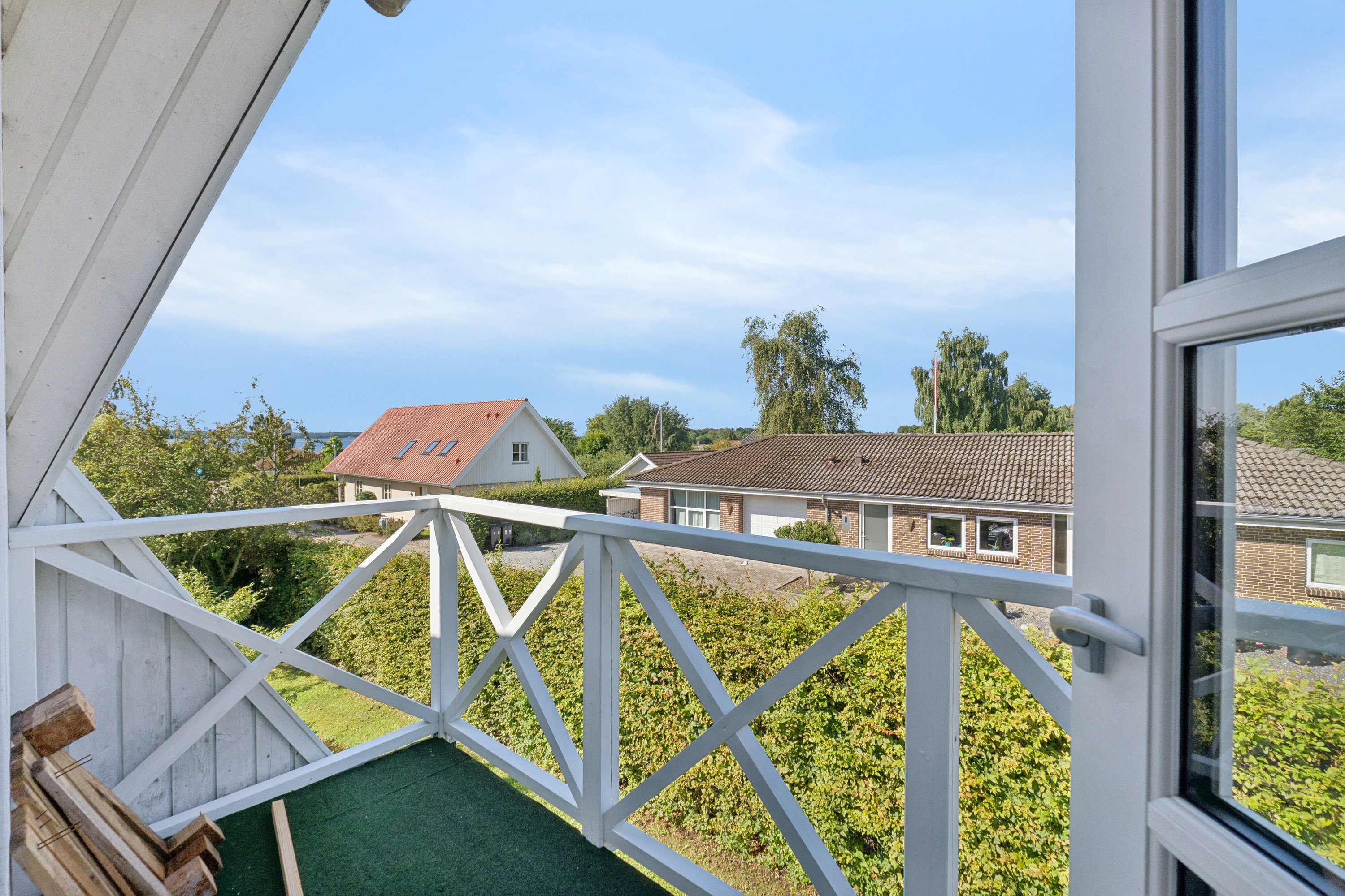 Fremhævet altan billede i fuldskærmstilstand. Billede af Stenbukken 48, 5700 Svendborg