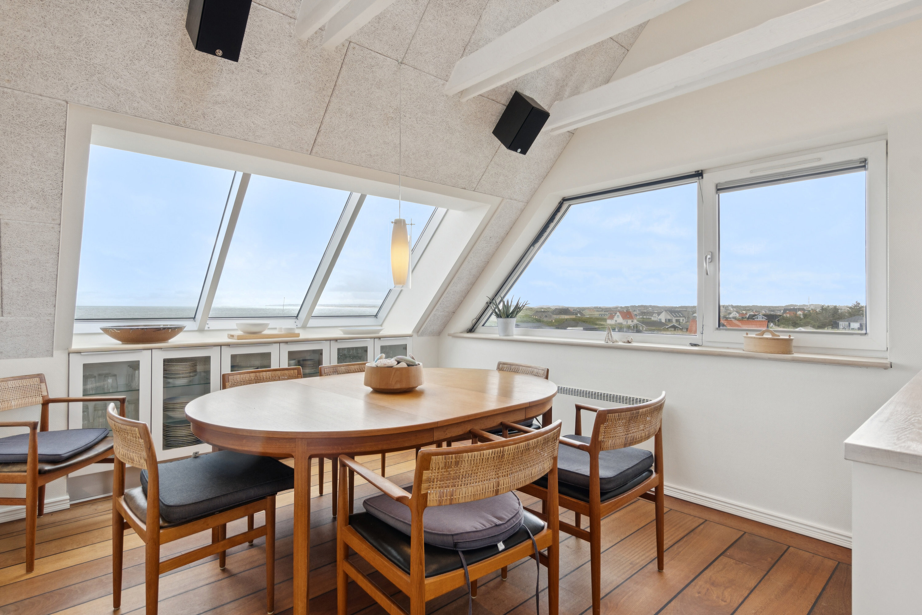 Fremhævet spisestue billede i fuldskærmstilstand. Billede af Stågbak 8, Klitmøller, 7700 Thisted