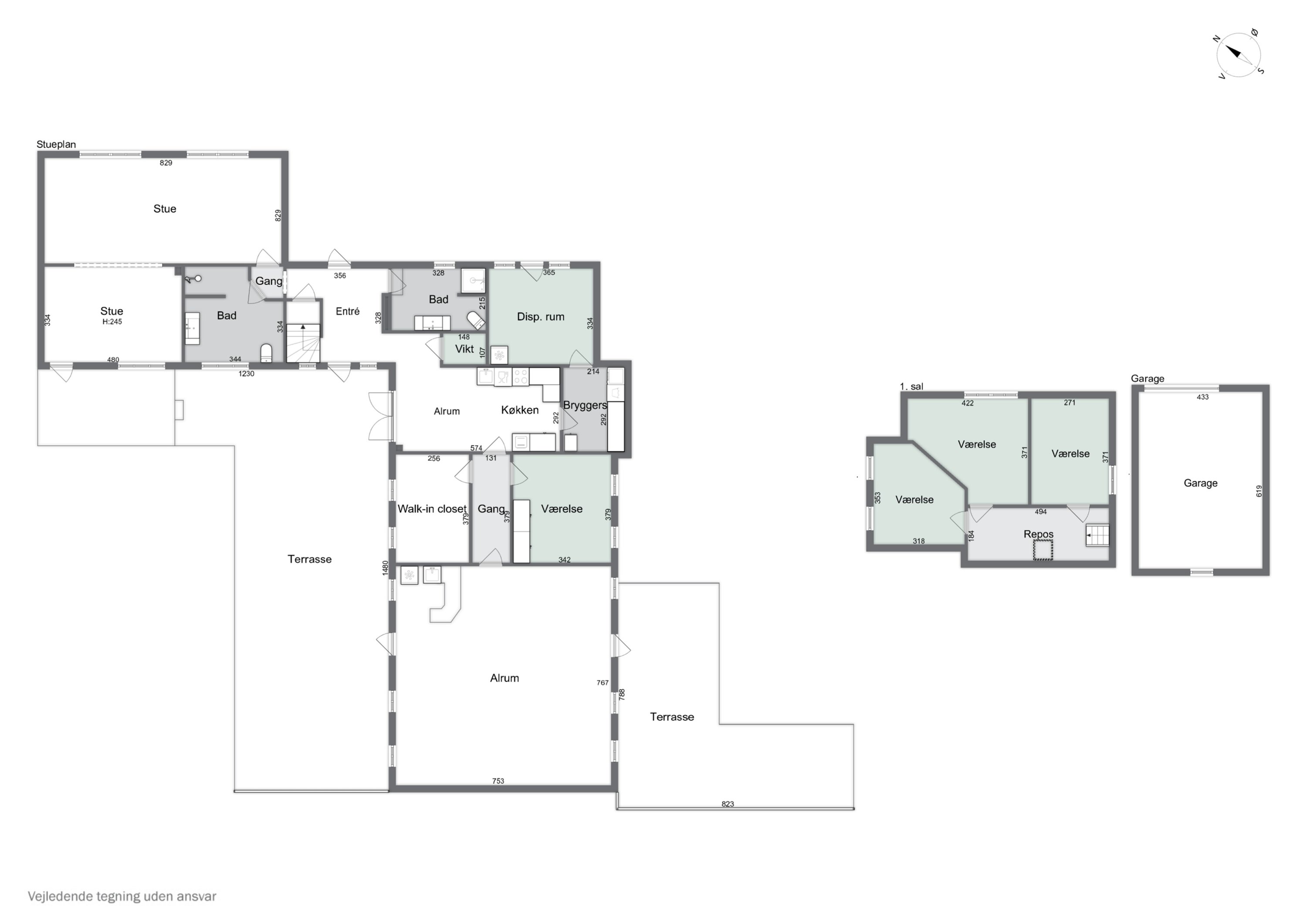 Plantegninger billede af Møllegyden 37, Gamby, 5471 Søndersø