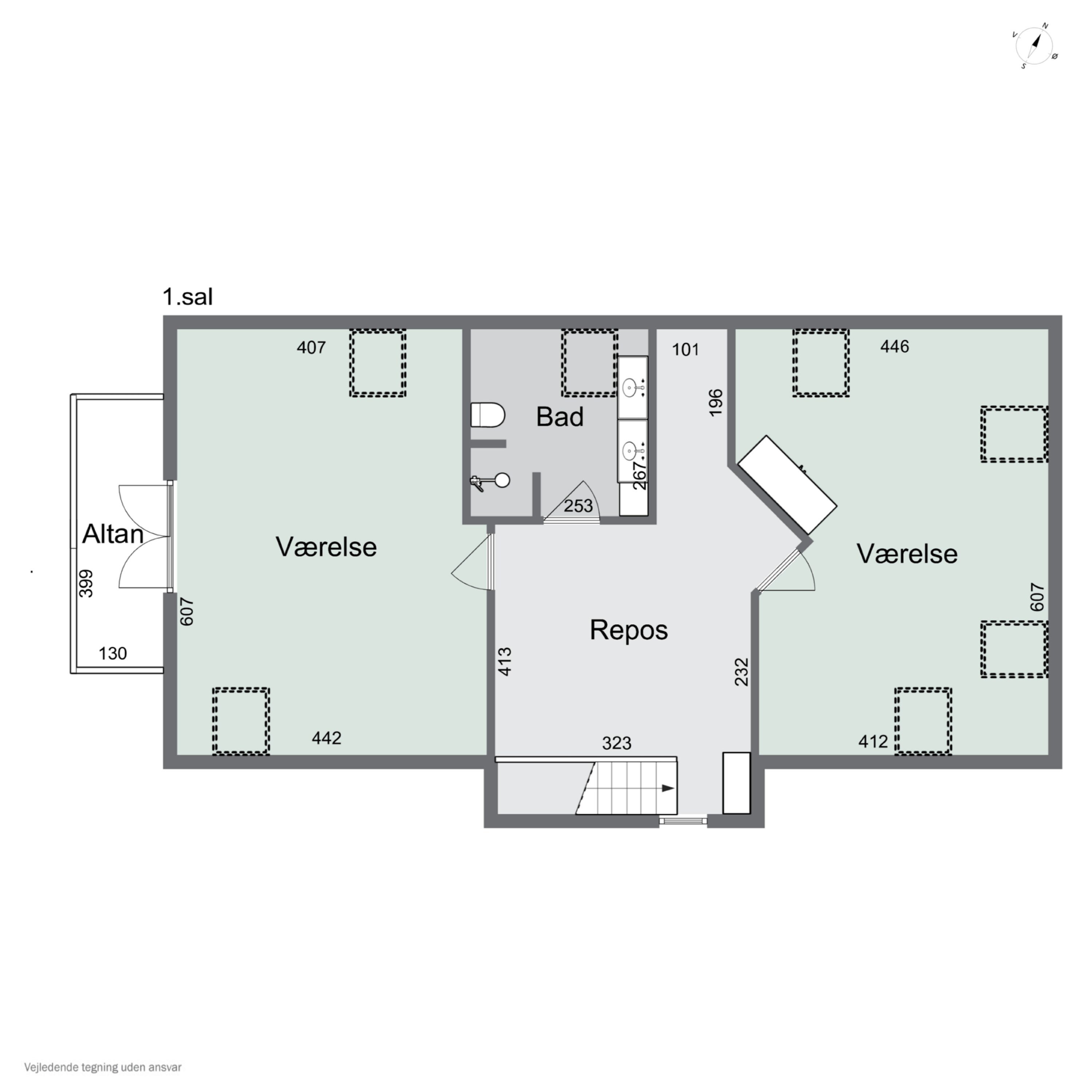 Plantegninger billede af Stenbukken 48, 5700 Svendborg