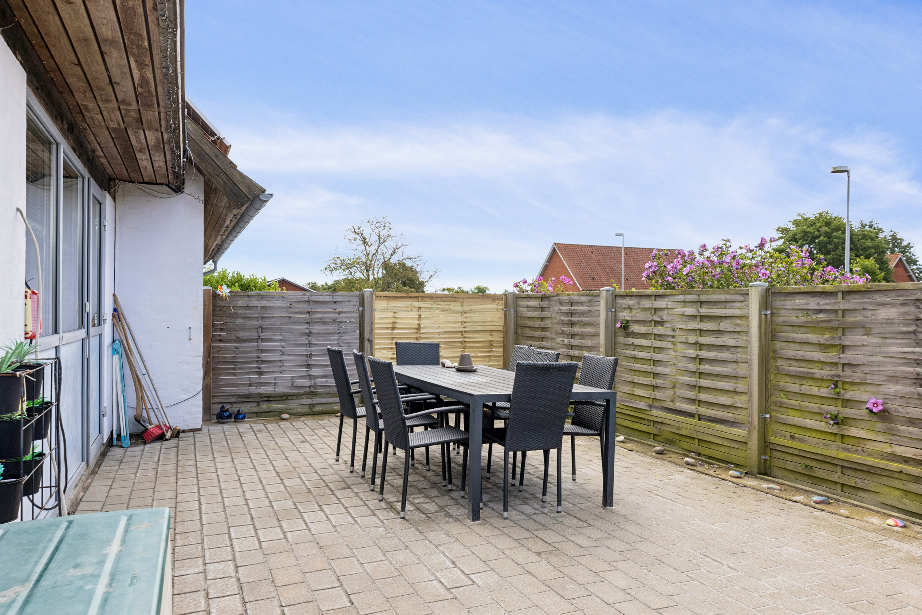 Fremhævet terrasse billede i fuldskærmstilstand. Billede af Gammel Skolevej 21, Tandslet, 6470 Sydals