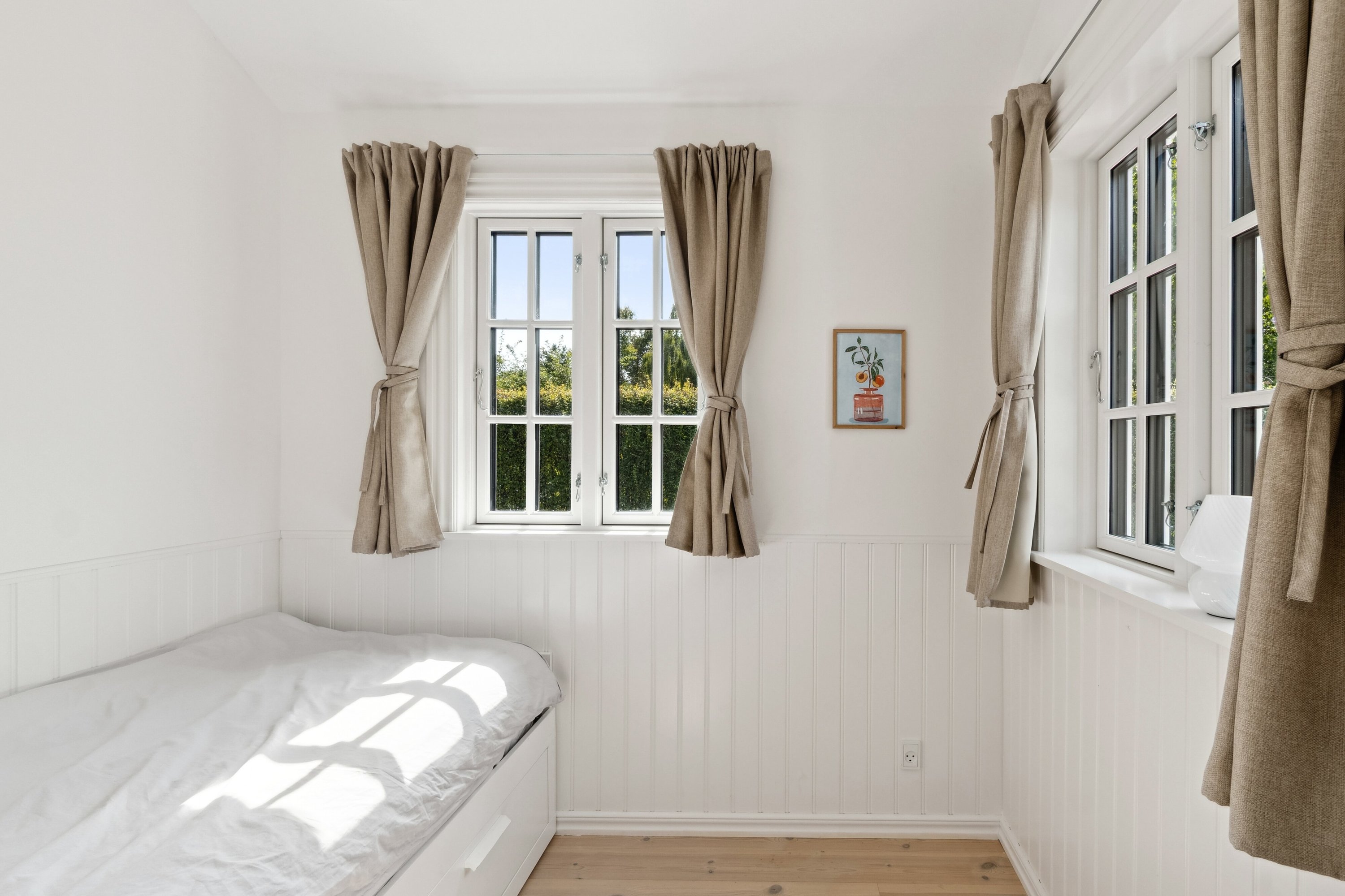 Fremhævet soveværelse billede i fuldskærmstilstand. Billede af Strandmosevej 15, Ebbeløkke, 4500 Nykøbing Sj