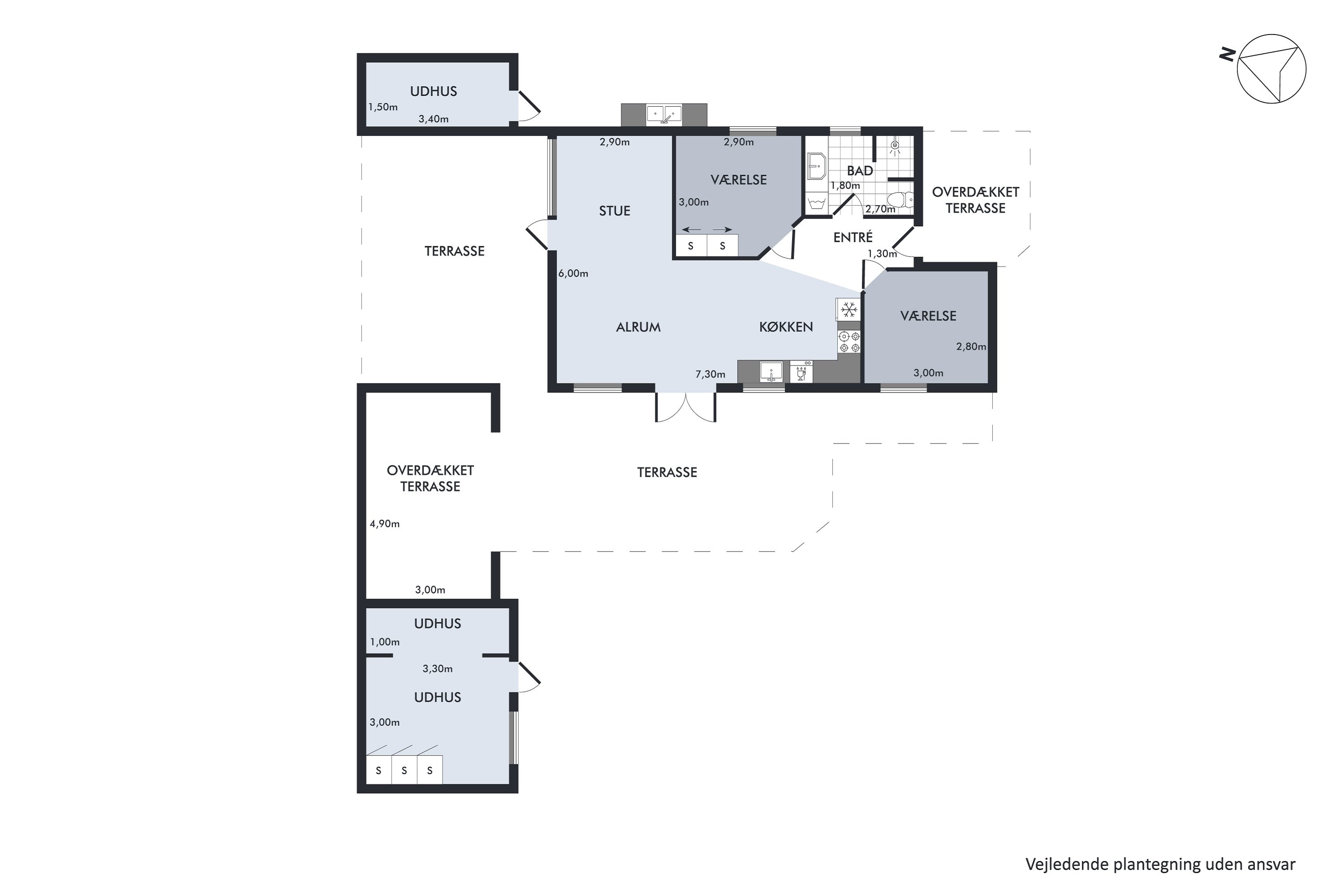 Plantegninger billede af Egevej 3, Havnsø, 4591 Føllenslev
