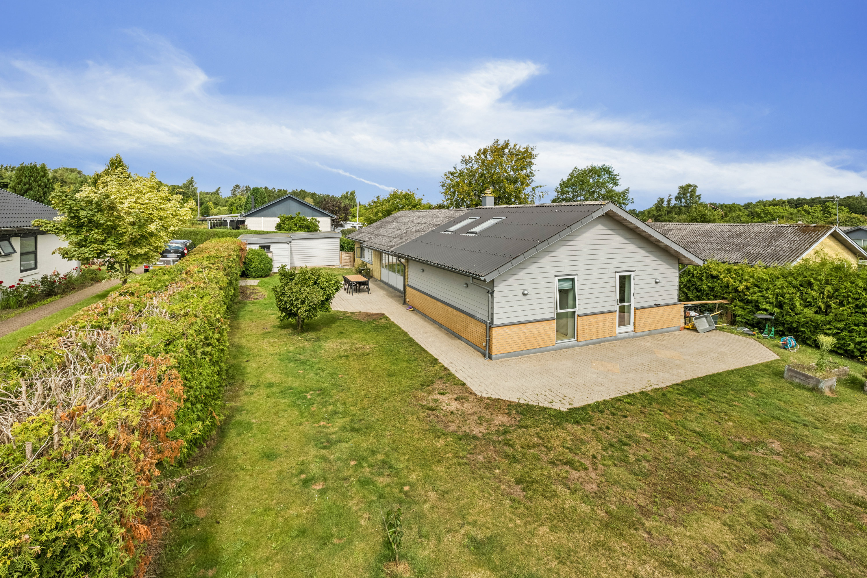 Fremhævet ejendom 1 billede i fuldskærmstilstand. Billede af Fasanvej 1B, Thorsager, 8410 Rønde