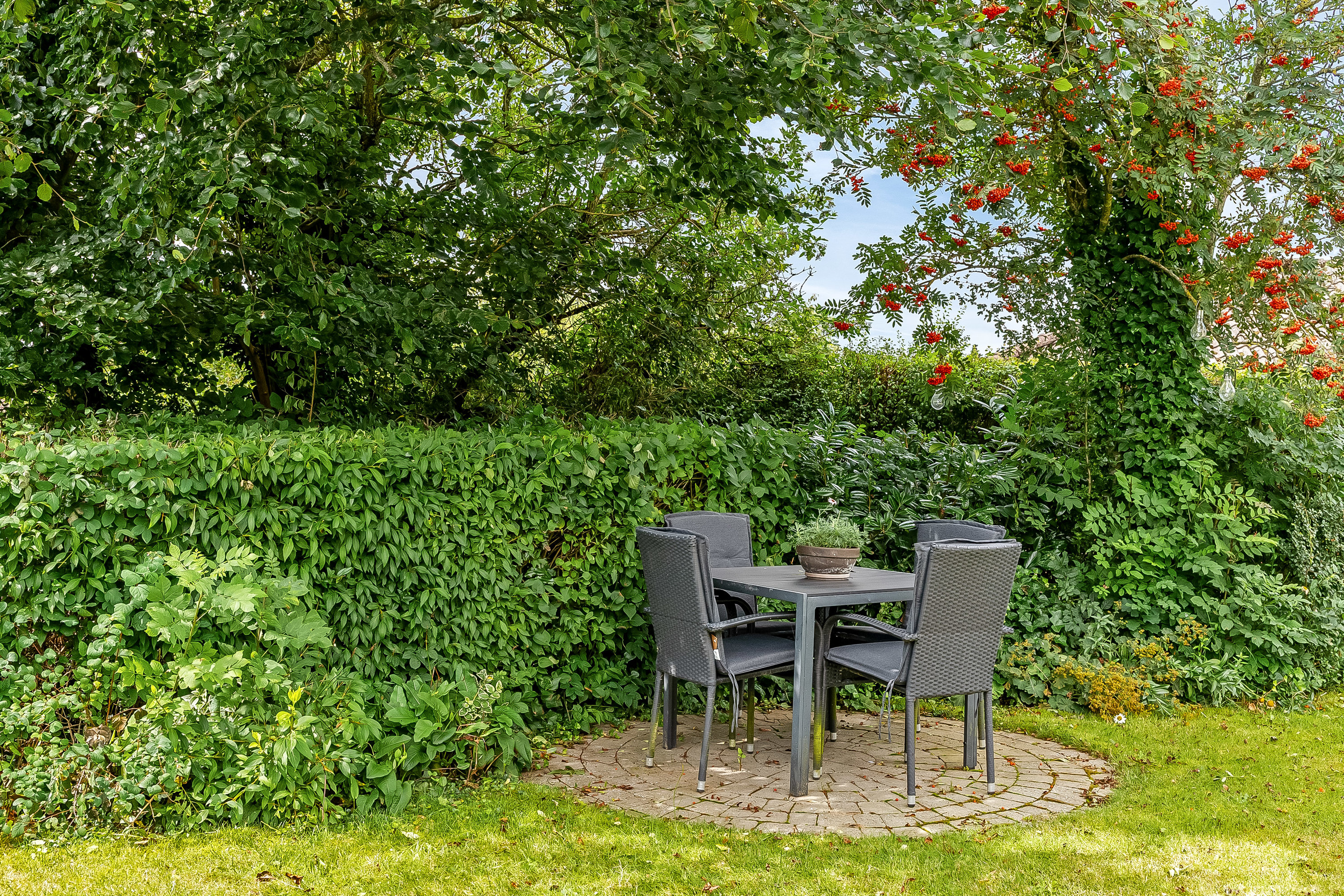 Fremhævet have billede i fuldskærmstilstand. Billede af Julivænget 52, Bramdrupdam, 6000 Kolding