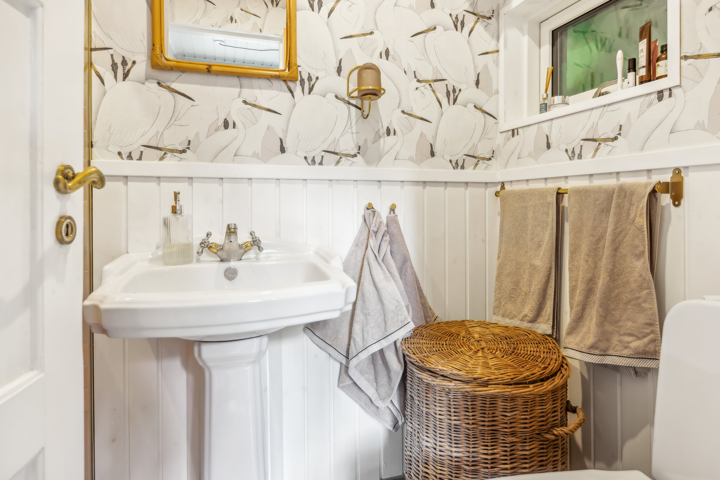 Fremhævet badeværelse billede i fuldskærmstilstand. Billede af Kongevangen 11, Koldkær, 9370 Hals