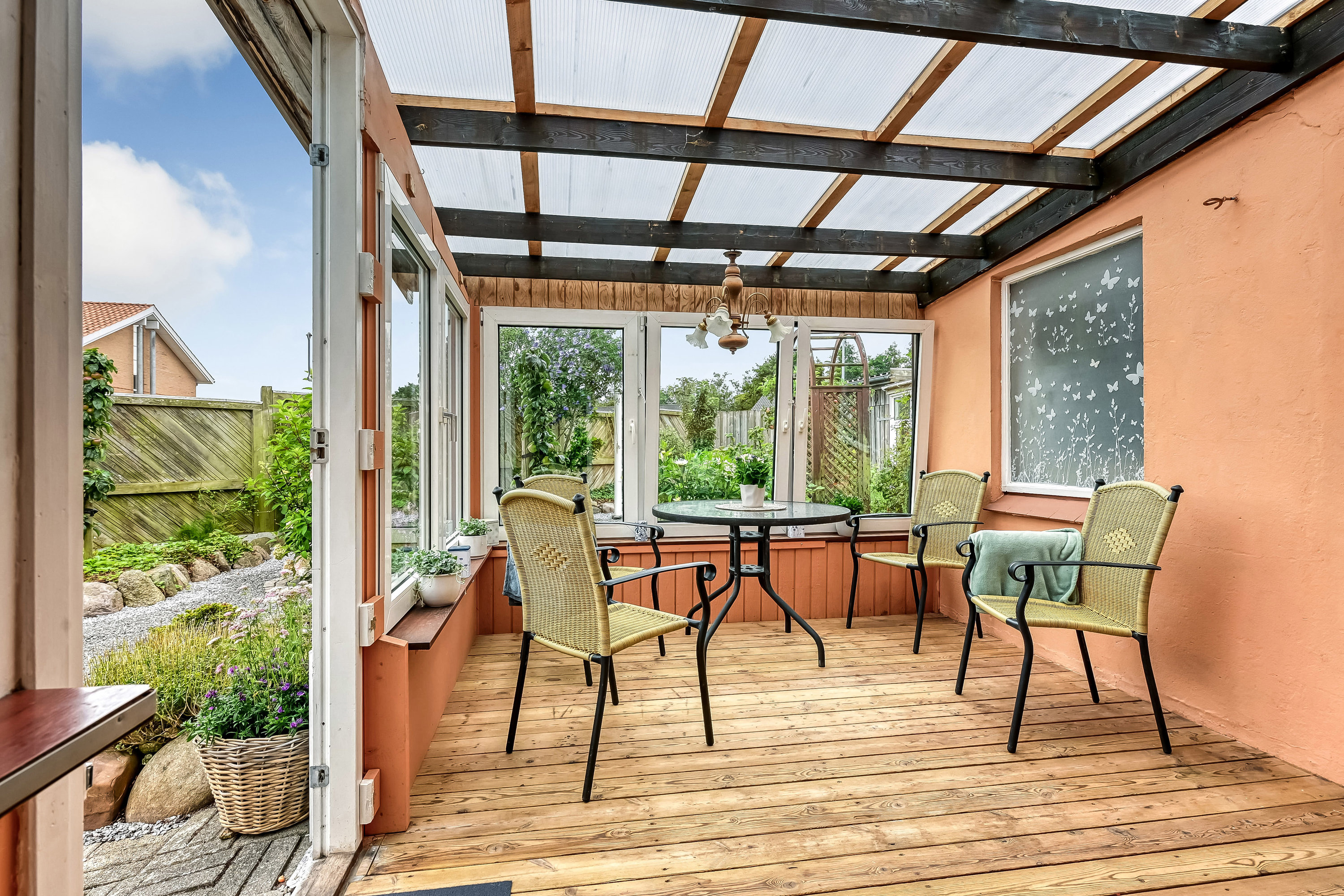 Fremhævet terrasse billede i fuldskærmstilstand. Billede af Søndergade 92, 7600 Struer