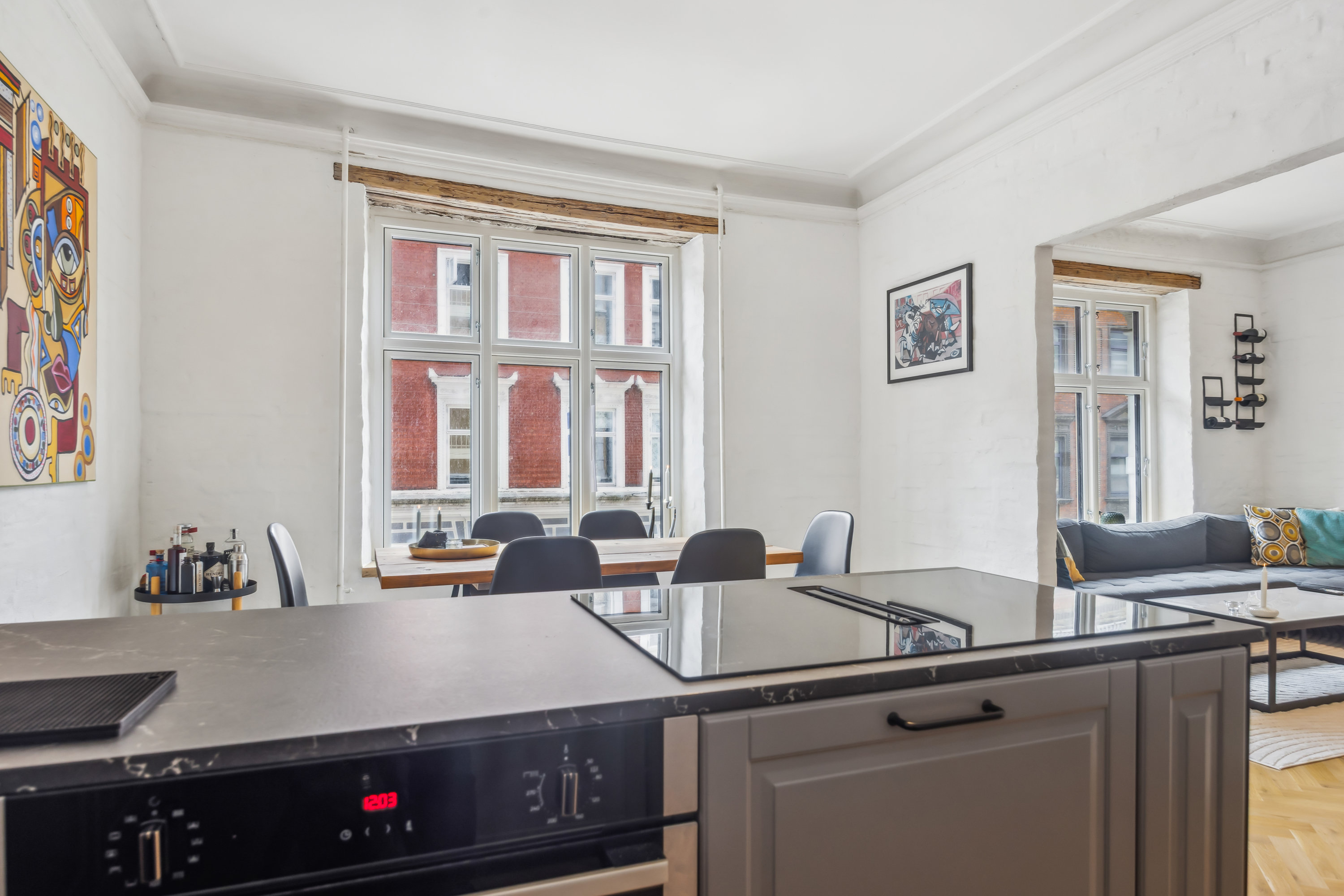 Fremhævet køkken billede i fuldskærmstilstand. Billede af Danmarksgade 53, 1. th., 9000 Aalborg