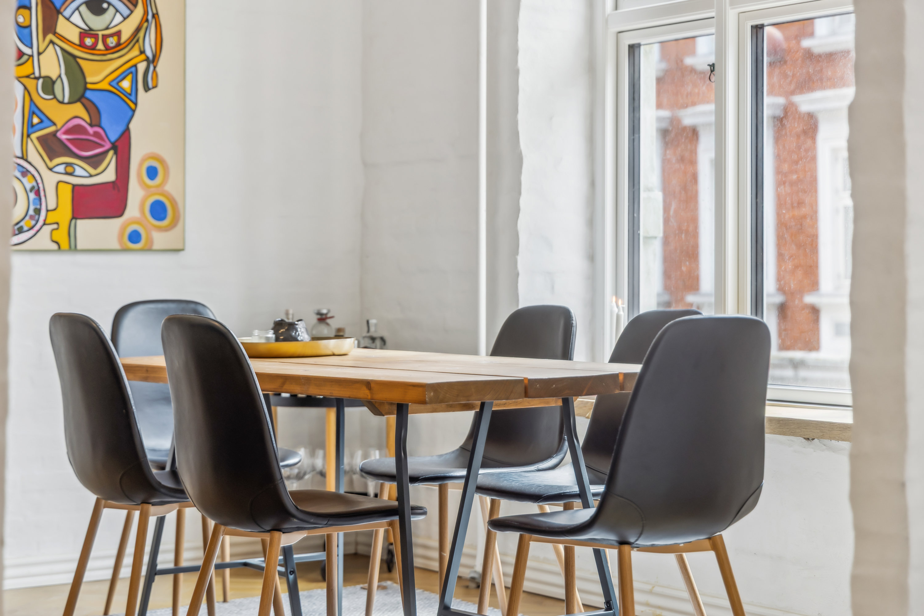 Fremhævet stue billede i fuldskærmstilstand. Billede af Danmarksgade 53, 1. th., 9000 Aalborg