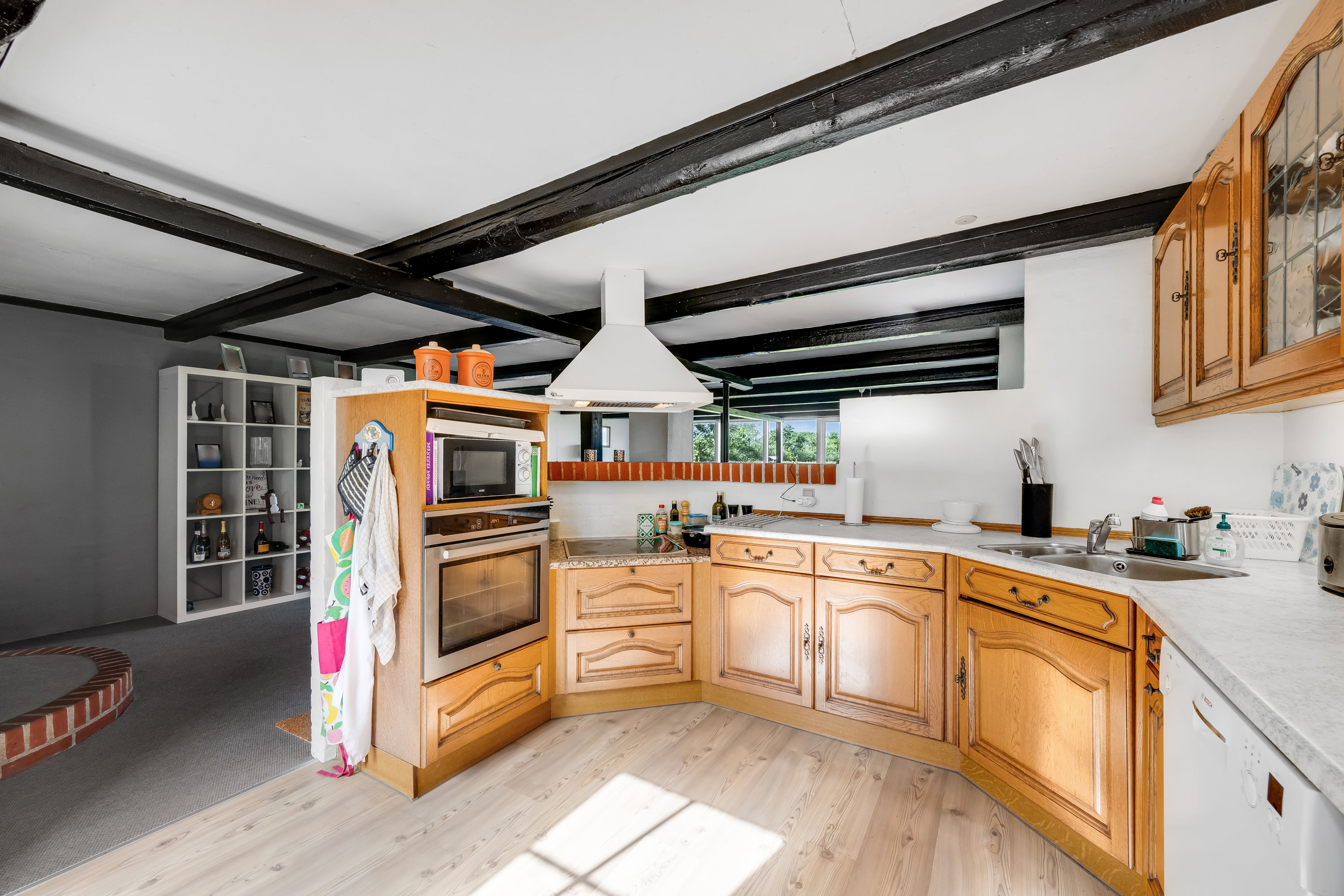 Fremhævet køkken billede i fuldskærmstilstand. Billede af Kollevej 60, 6830 Nørre Nebel