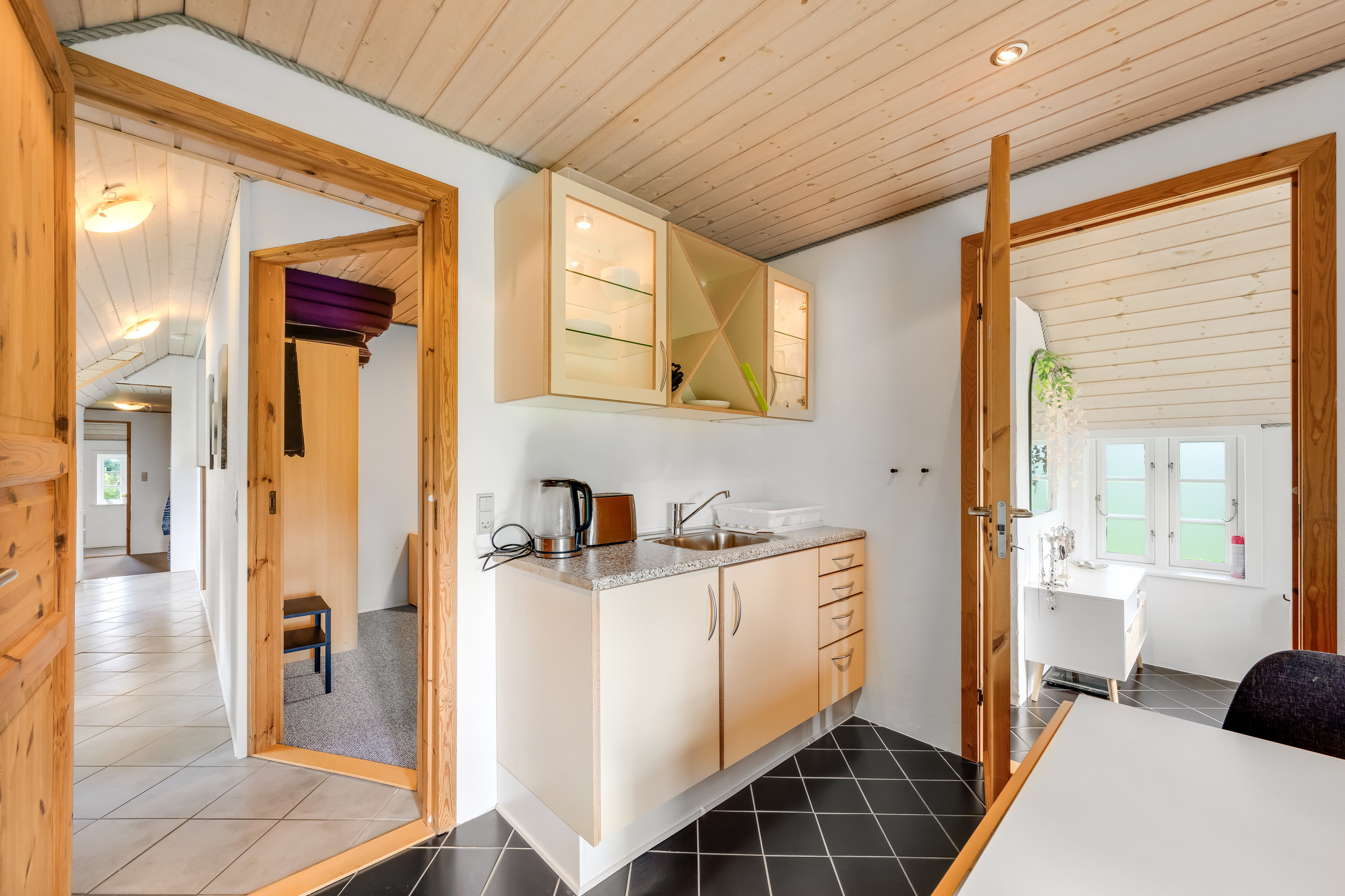 Fremhævet køkken billede i fuldskærmstilstand. Billede af Kollevej 60, 6830 Nørre Nebel