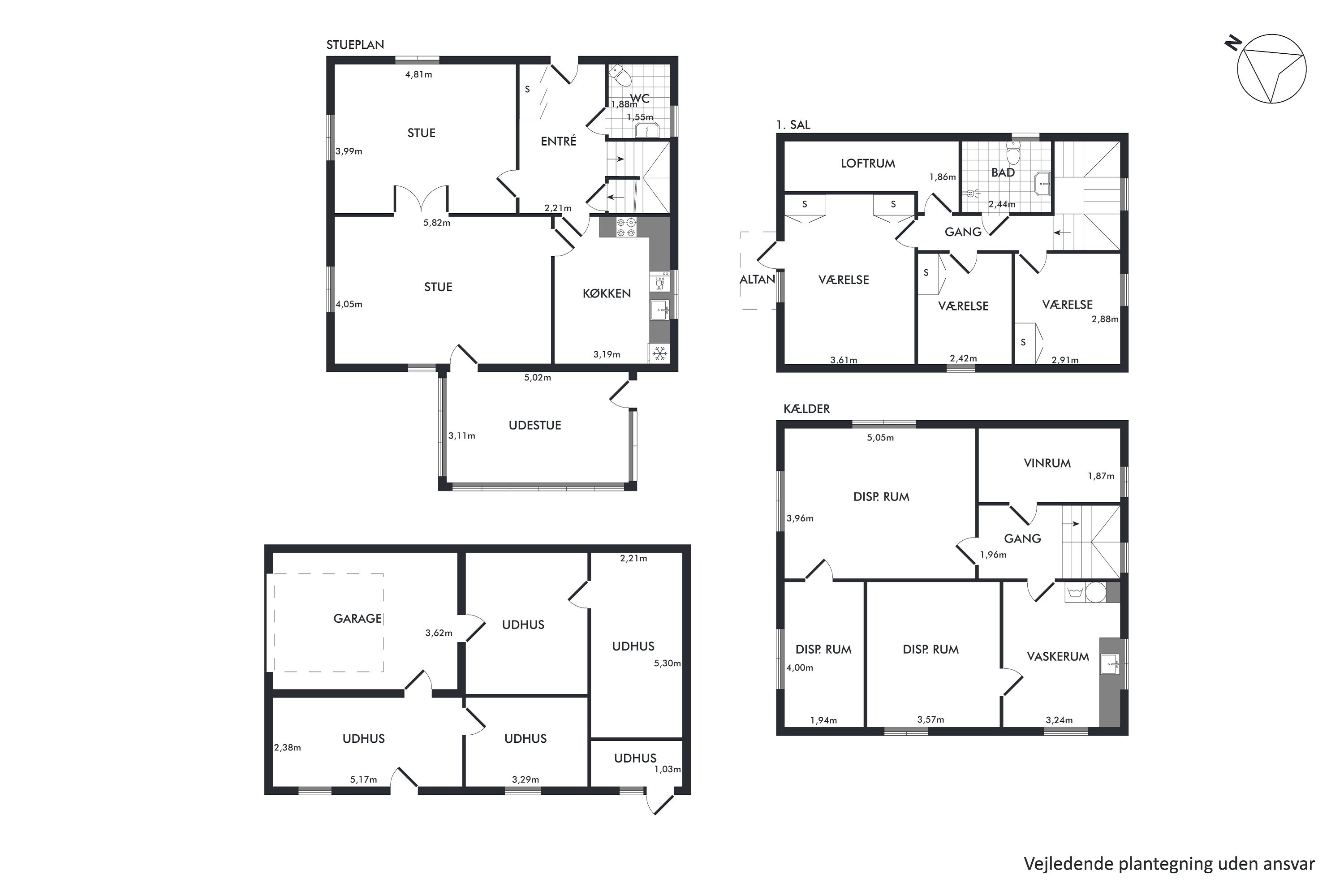 Plantegninger billede af Tjele Møllevej 9, Vammen, 8830 Tjele