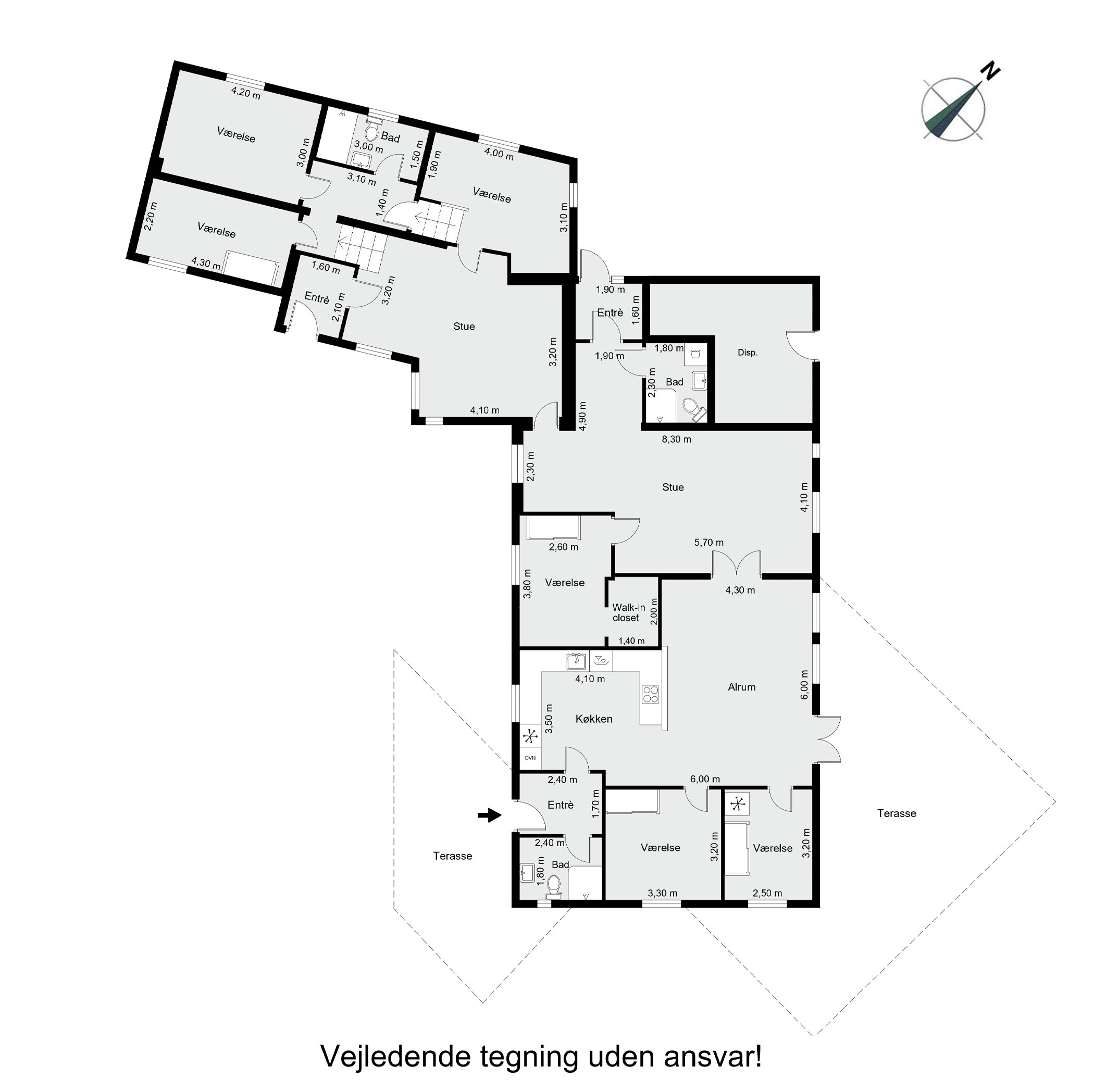 Plantegninger billede af Nørre Alle 31, 8660 Skanderborg