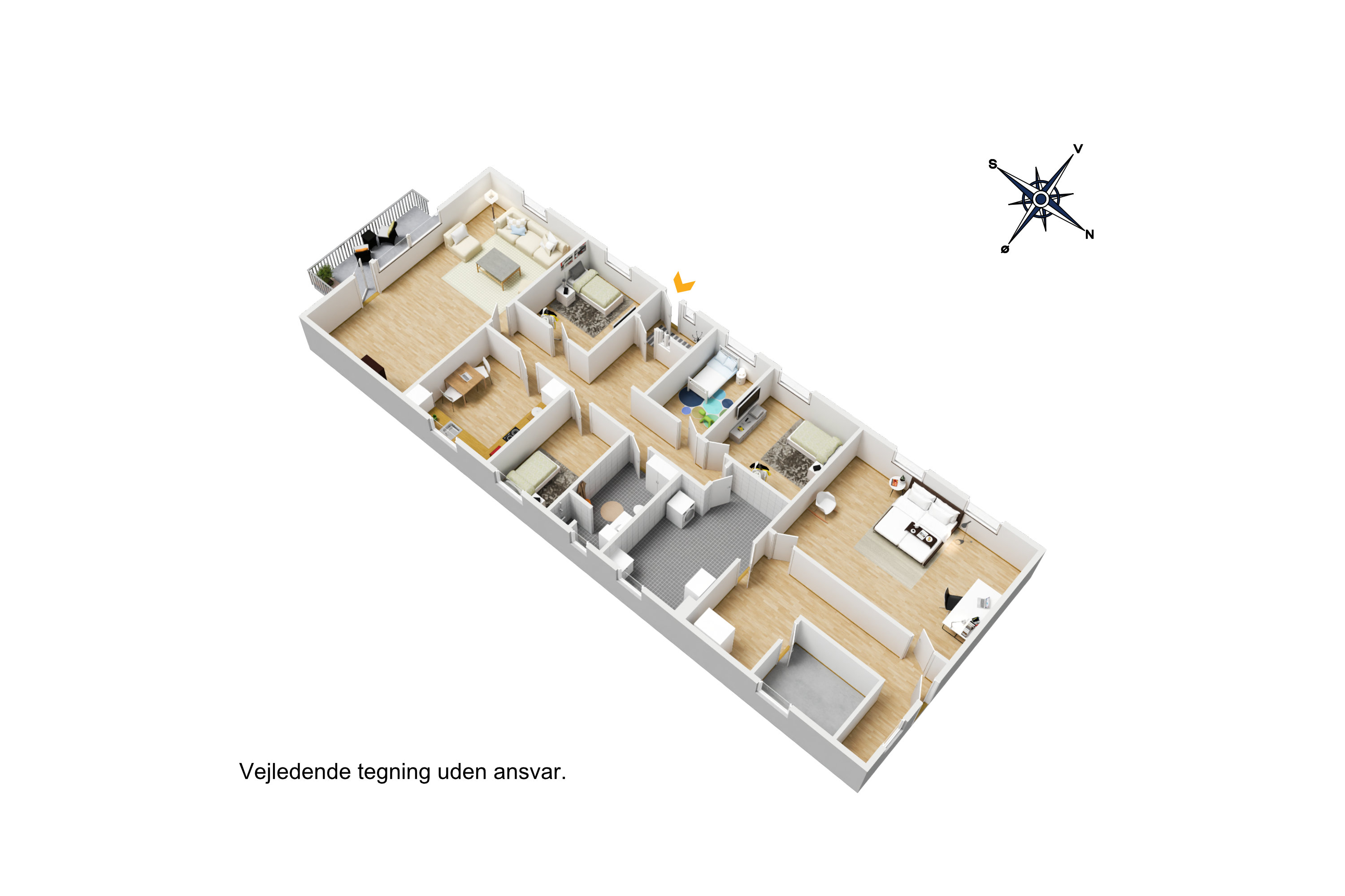 Plantegninger billede af Havvejen 24, Udbyhøj, 8950 Ørsted