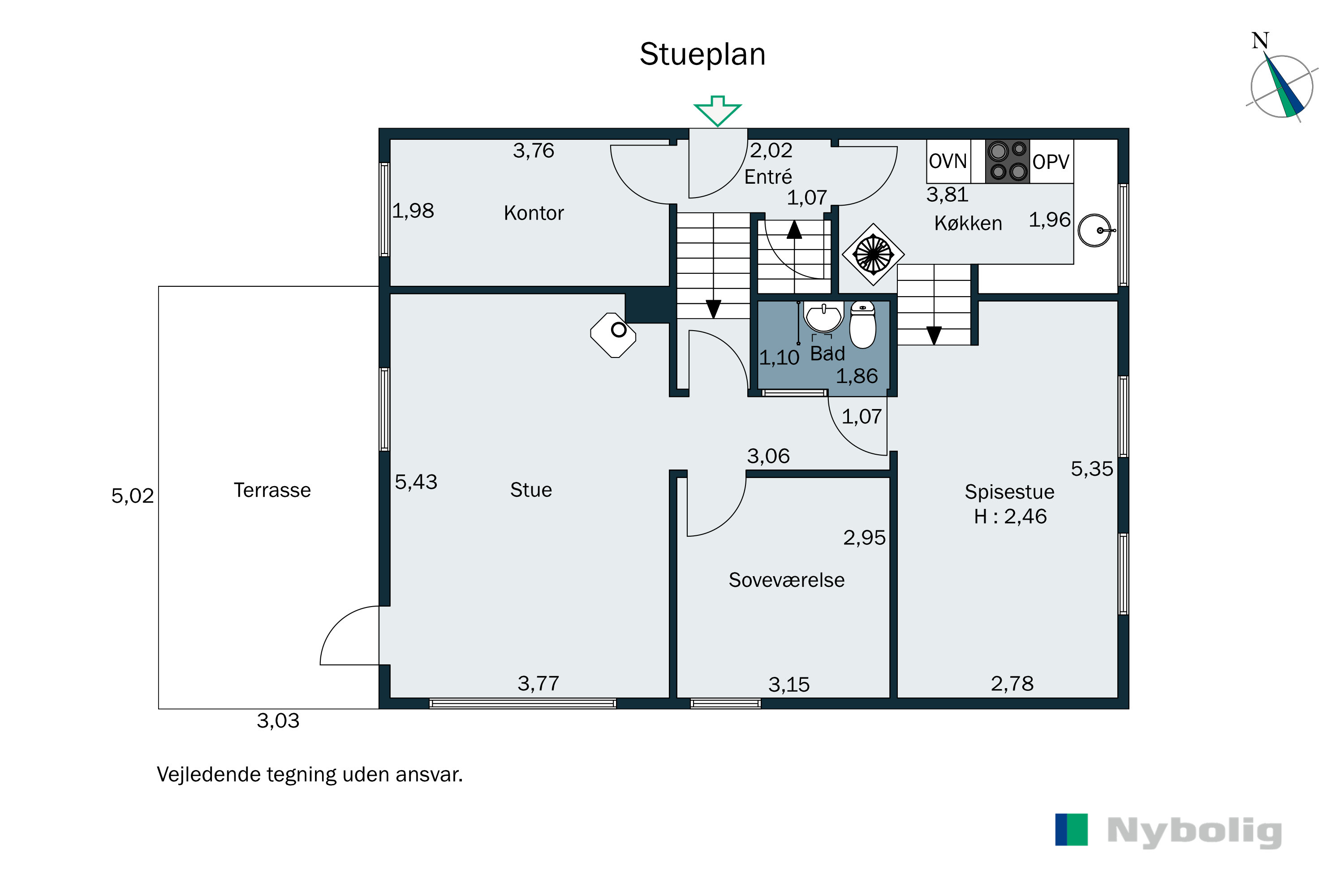 Plantegninger billede af Thorshavnsgade 21, Christiansbjerg, 8200 Aarhus N