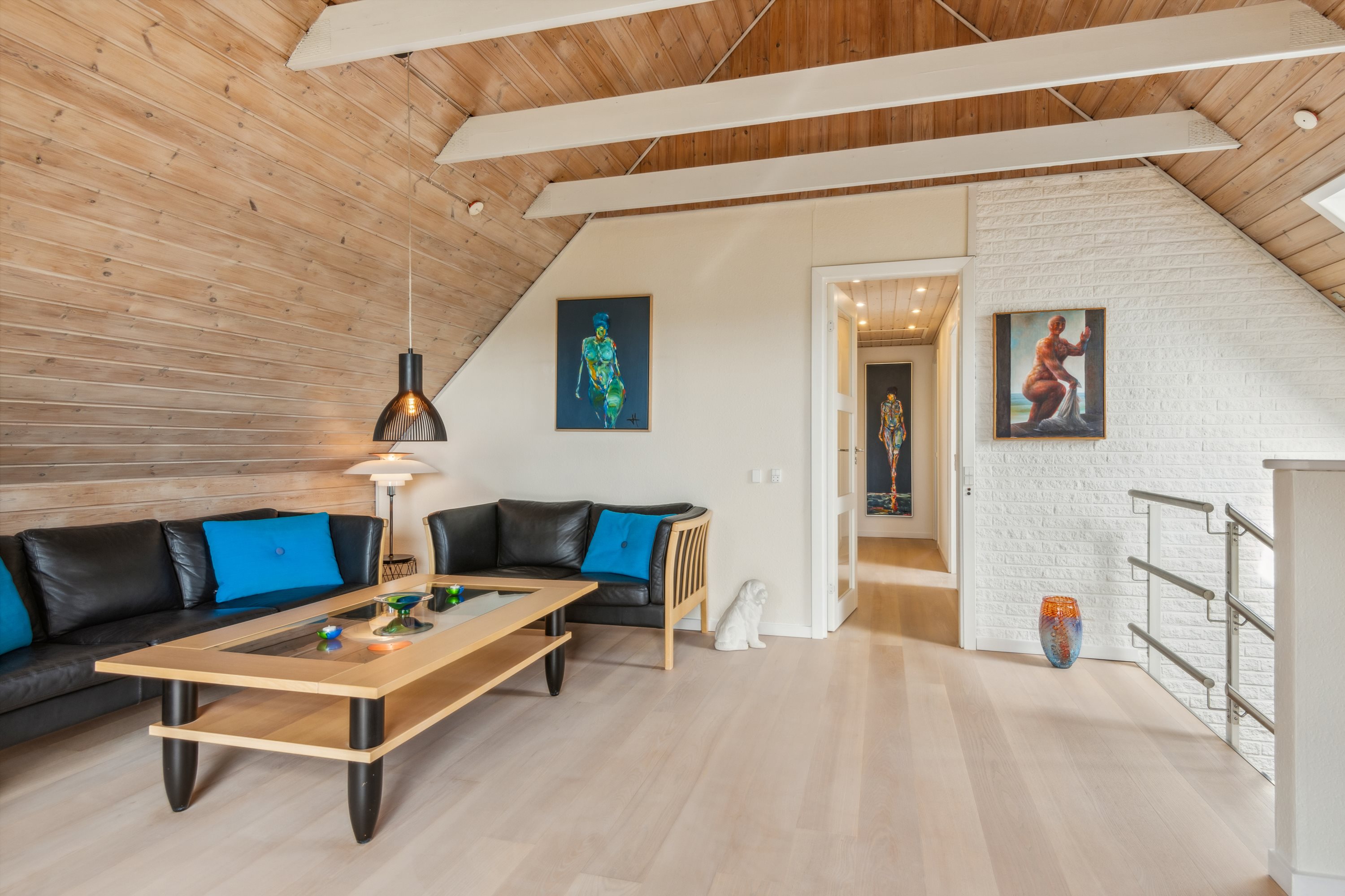 Fremhævet stue billede i fuldskærmstilstand. Billede af Reites Alle 4, 9530 Støvring