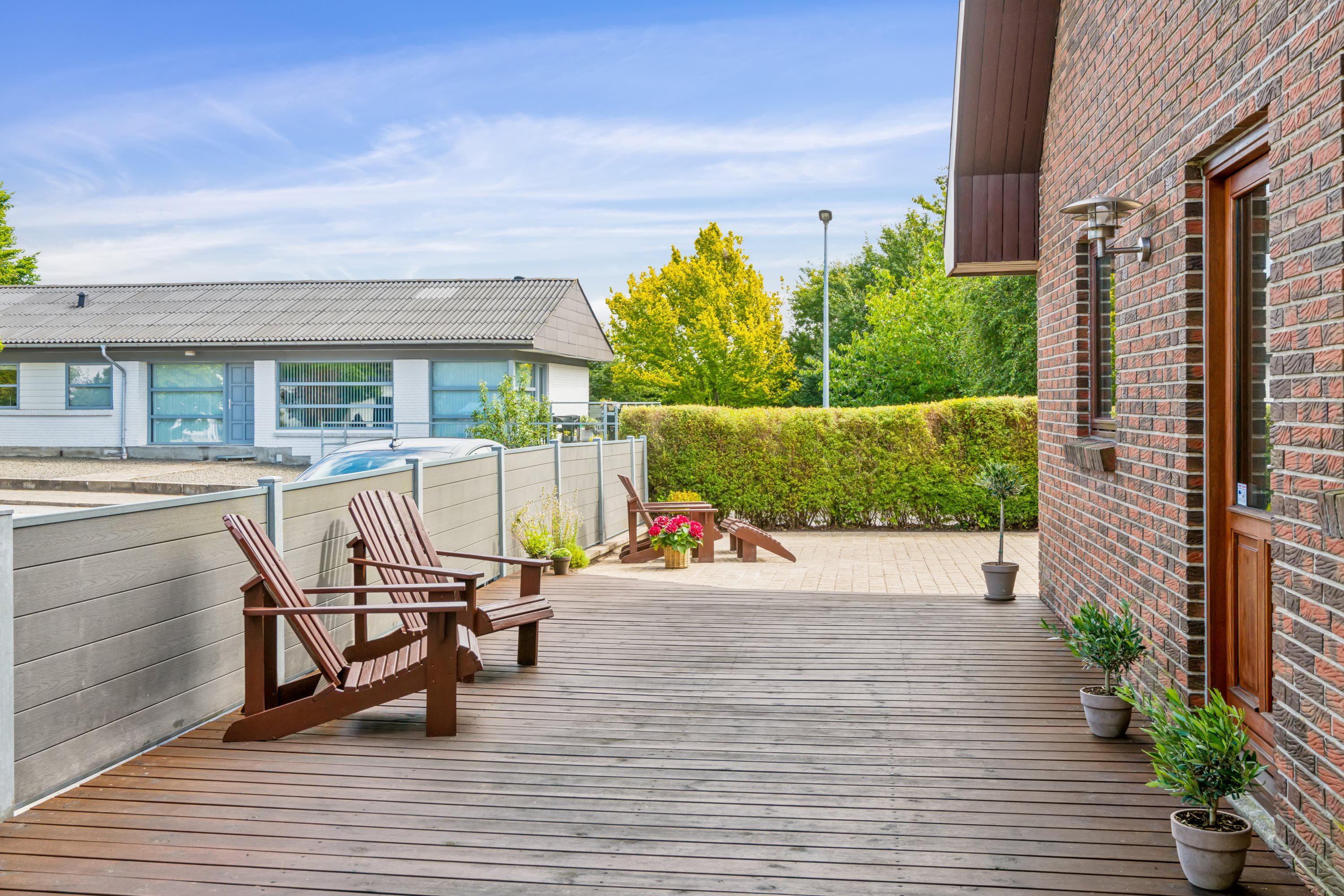 Fremhævet terrasse billede i fuldskærmstilstand. Billede af Reites Alle 4, 9530 Støvring