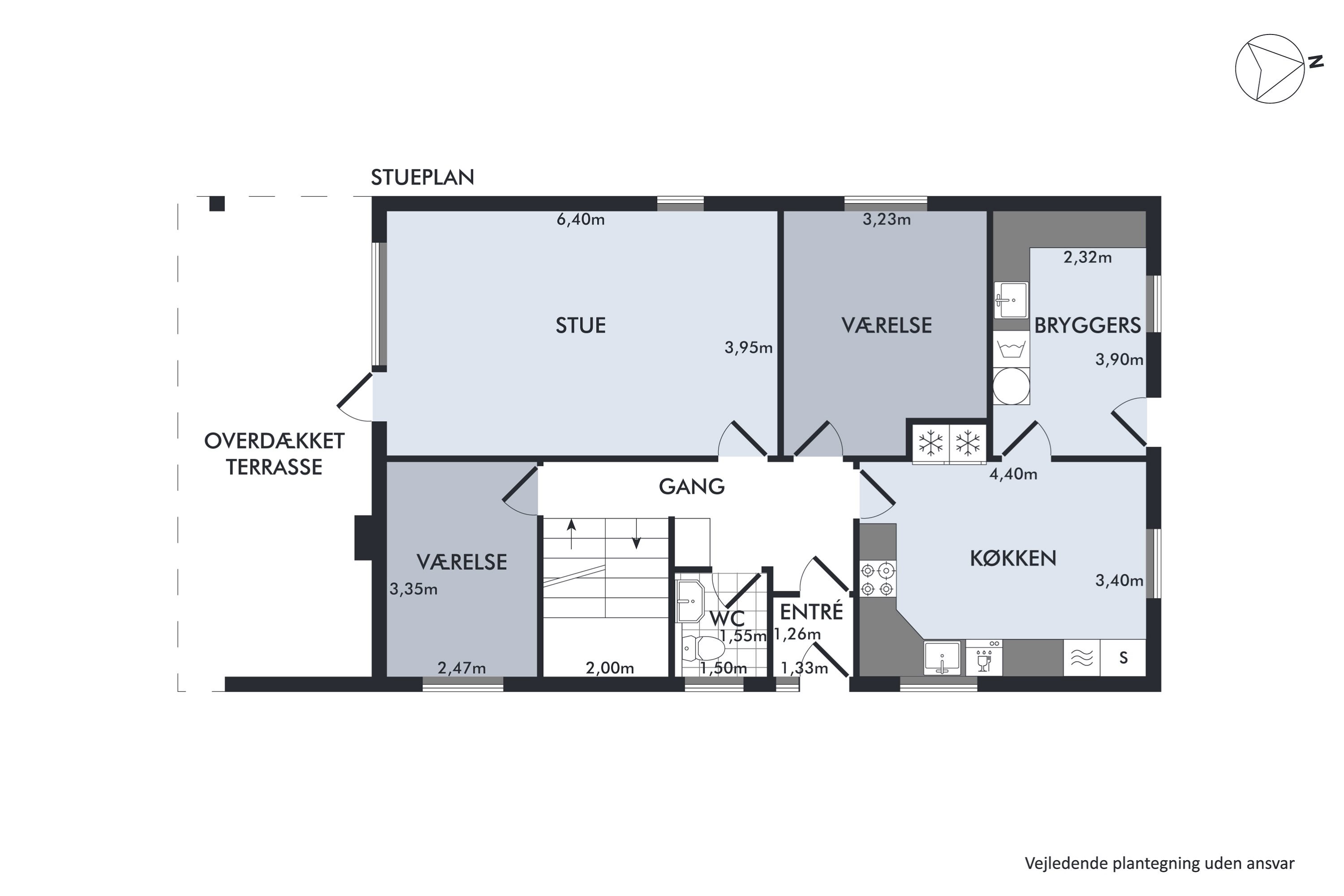 Plantegninger billede af Reites Alle 4, 9530 Støvring