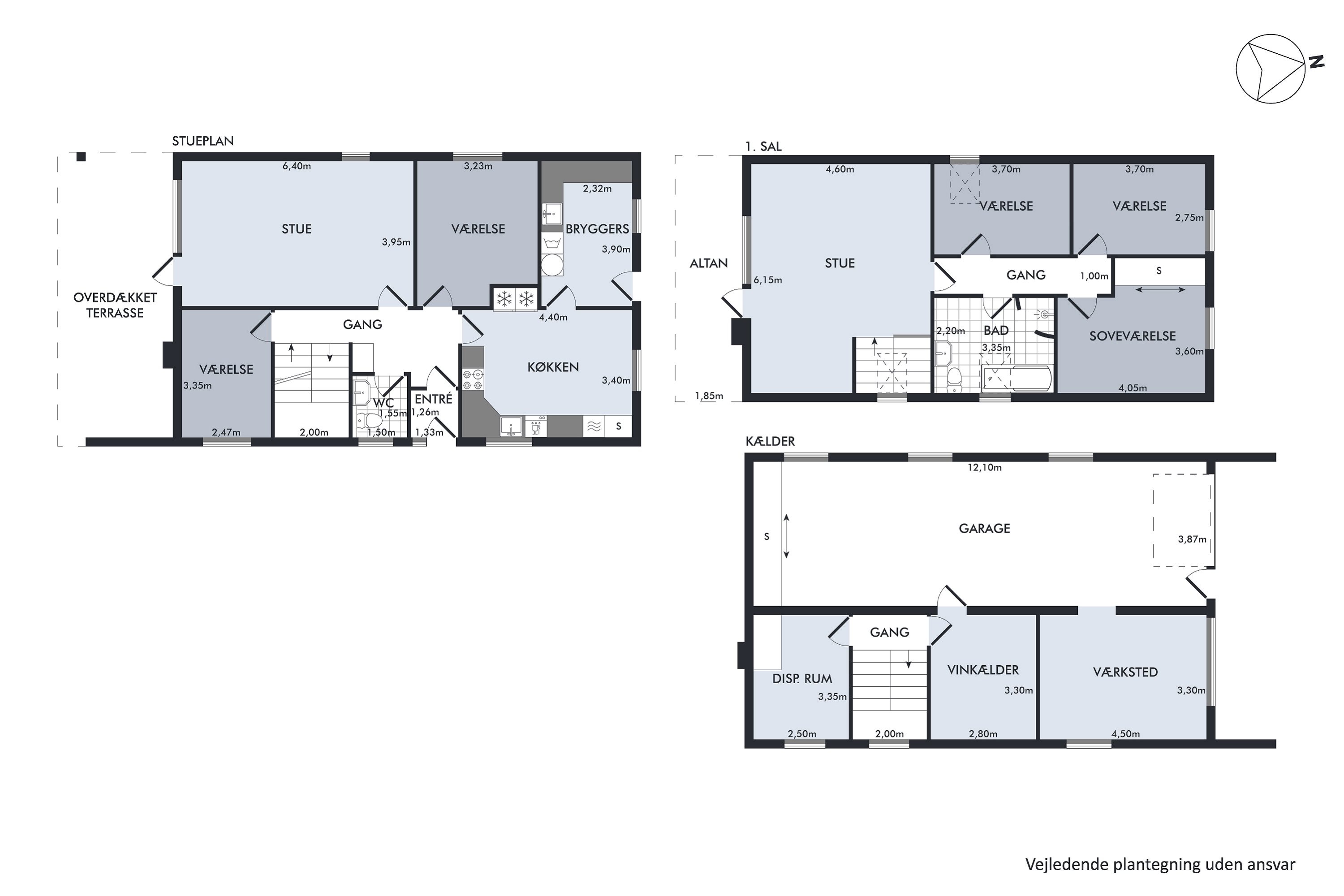 Plantegninger billede af Reites Alle 4, 9530 Støvring