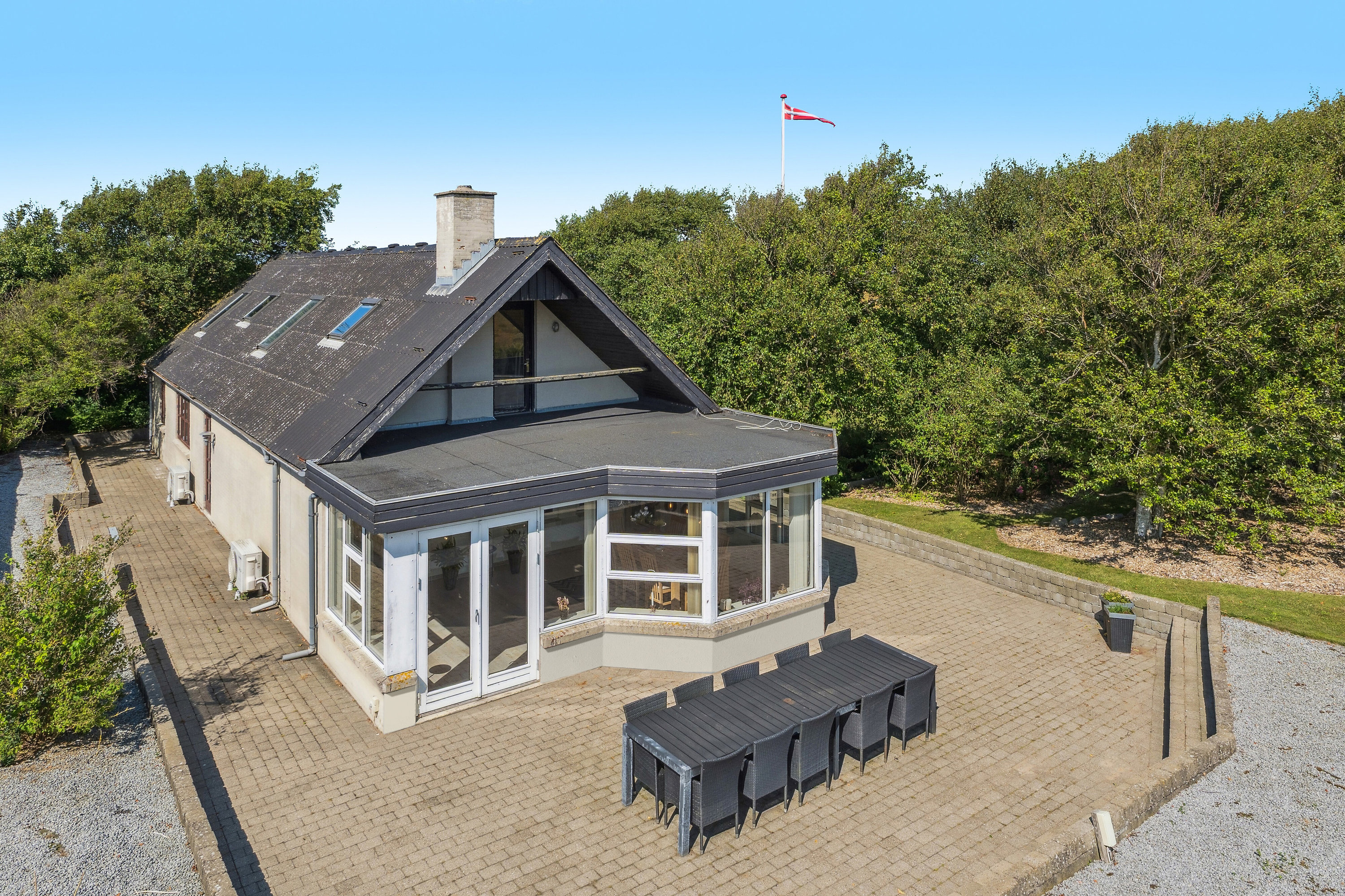 Fremhævet set fra haven billede i fuldskærmstilstand. Billede af Brundvej 8B, Brund, 7700 Thisted