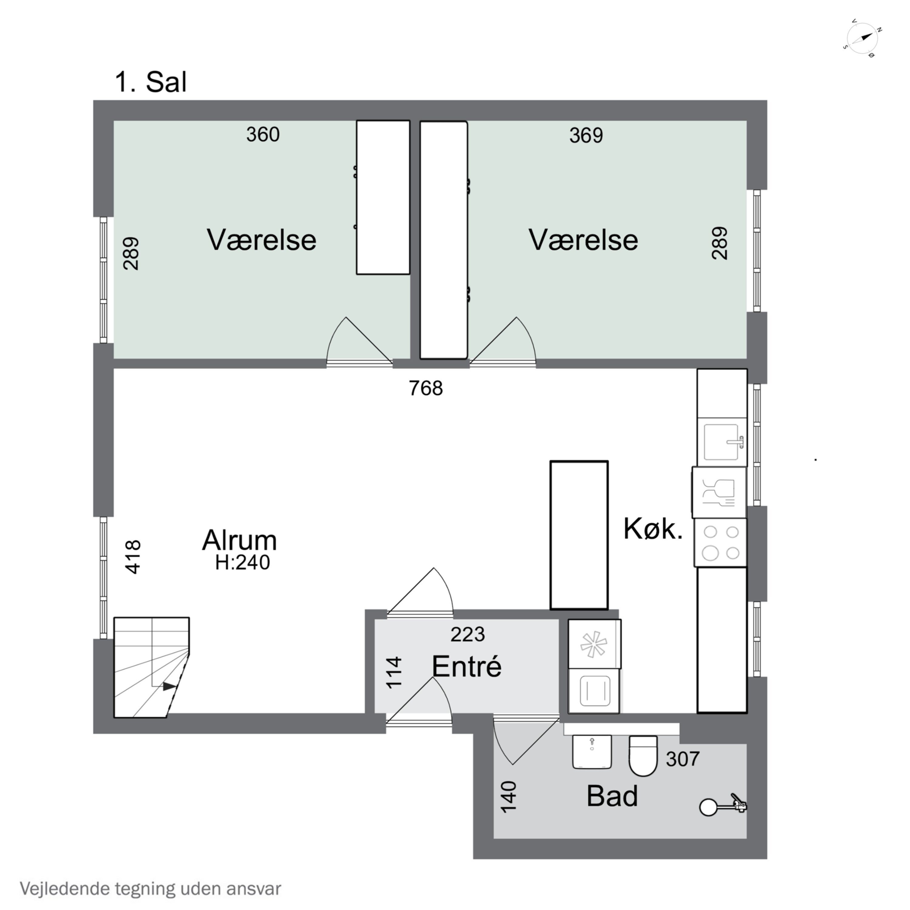 Plantegninger billede af Thorkildsgade 17, 5000 Odense C