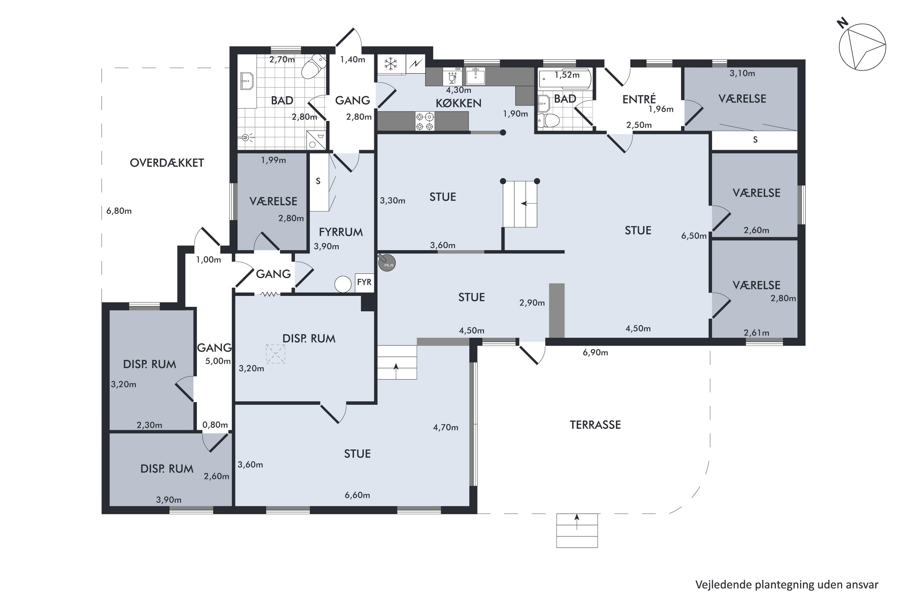 Plantegninger billede af Chr Winthers Vej 4A, 3000 Helsingør