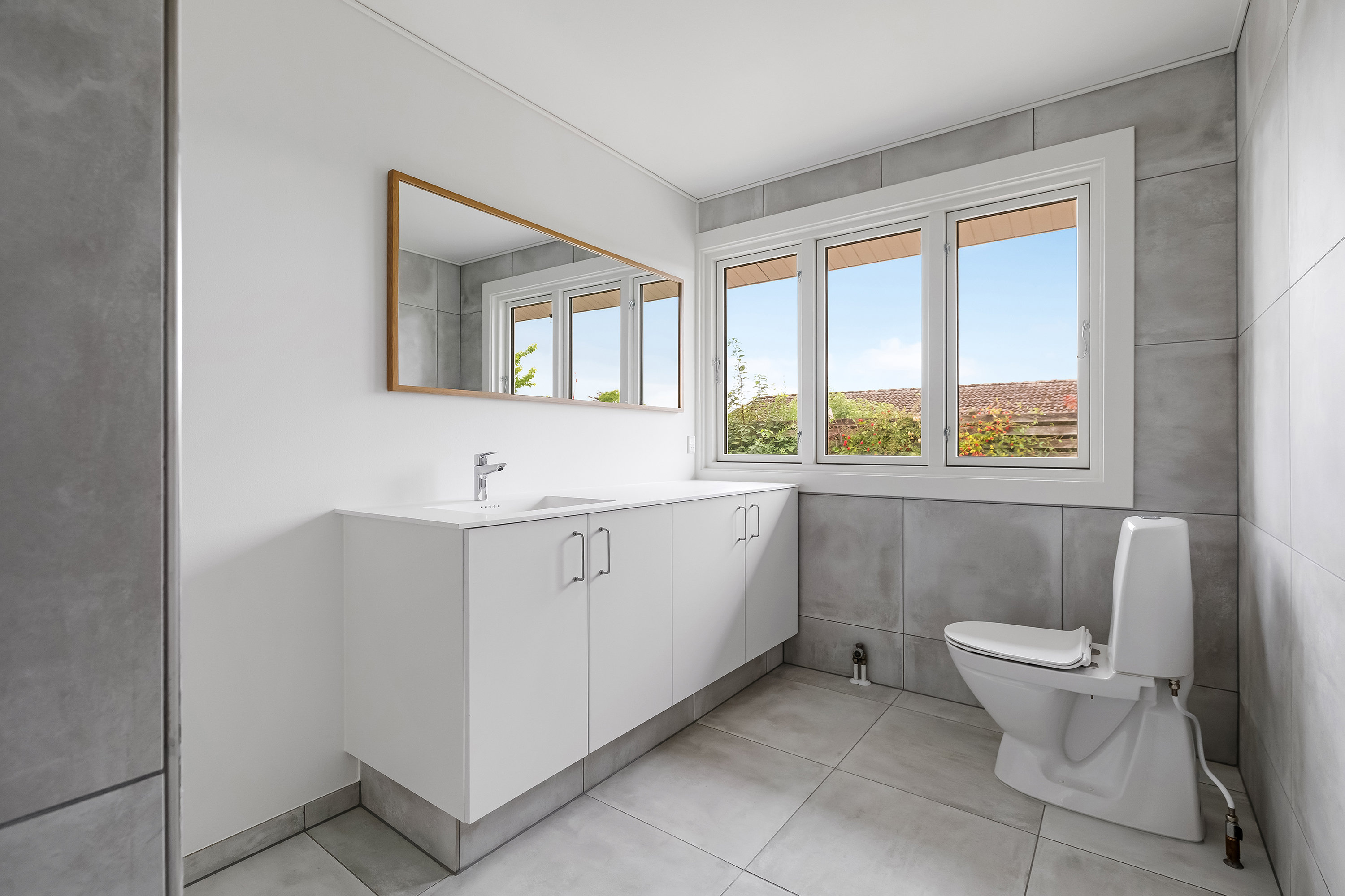 Fremhævet badeværelse billede i fuldskærmstilstand. Billede af Jernbæk Alle 38, Ramløse, 3200 Helsinge