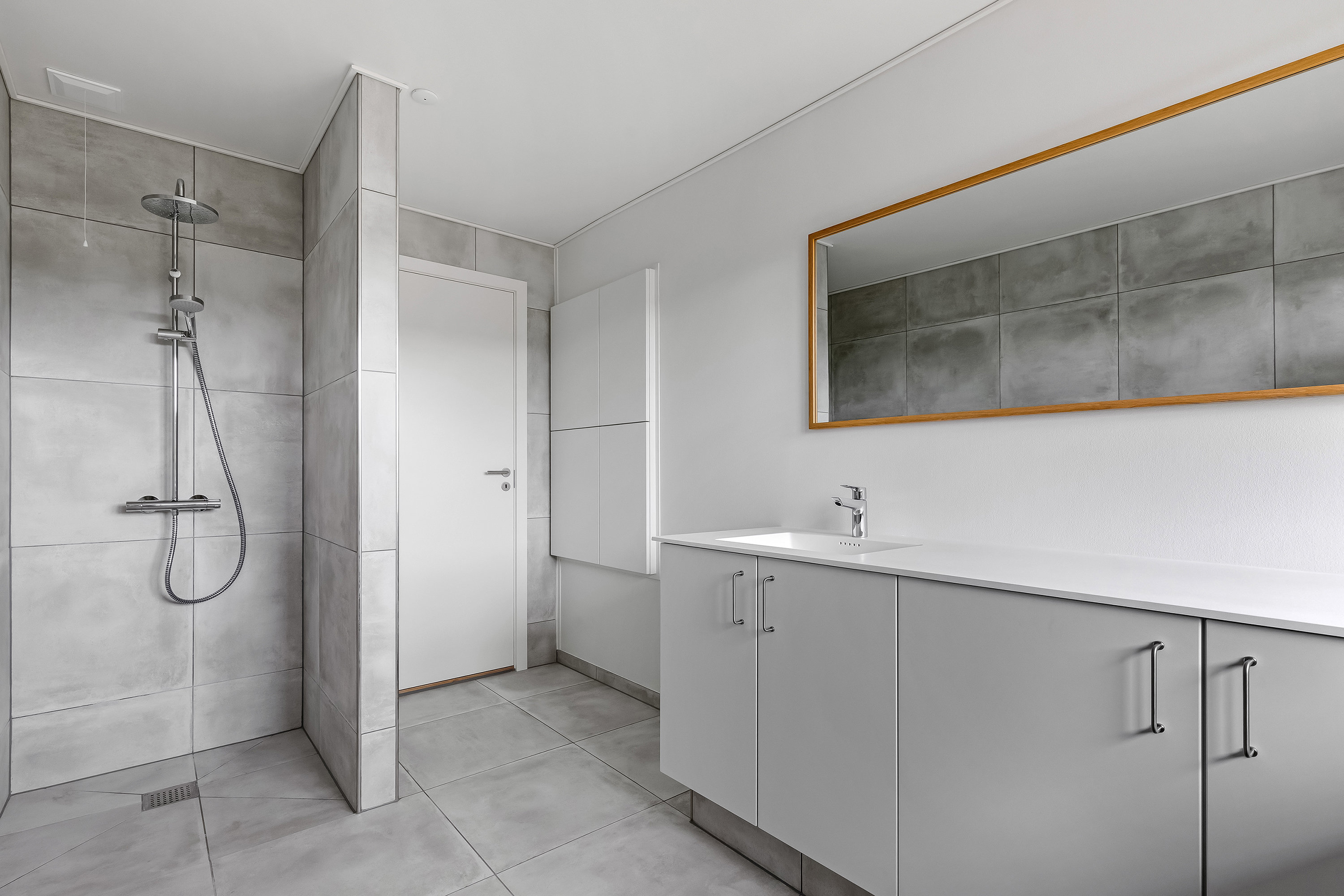 Fremhævet badeværelse billede i fuldskærmstilstand. Billede af Jernbæk Alle 38, Ramløse, 3200 Helsinge