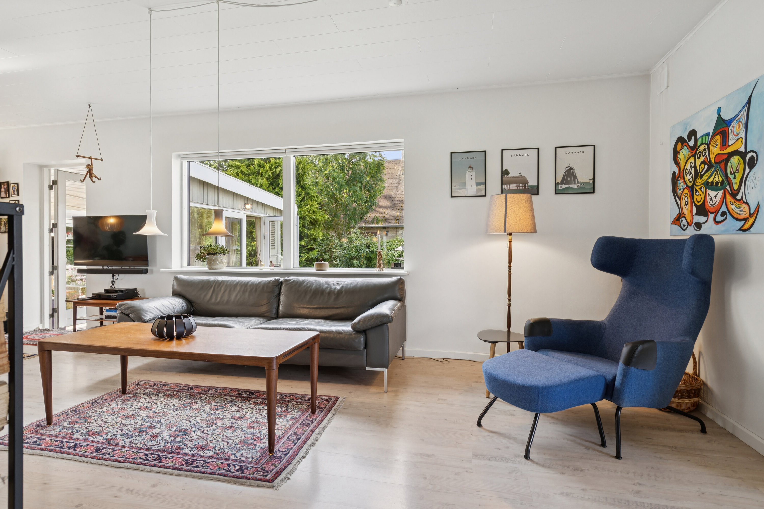 Fremhævet stue billede i fuldskærmstilstand. Billede af Brandskov 35, Vråmose, 4654 Faxe Ladeplads