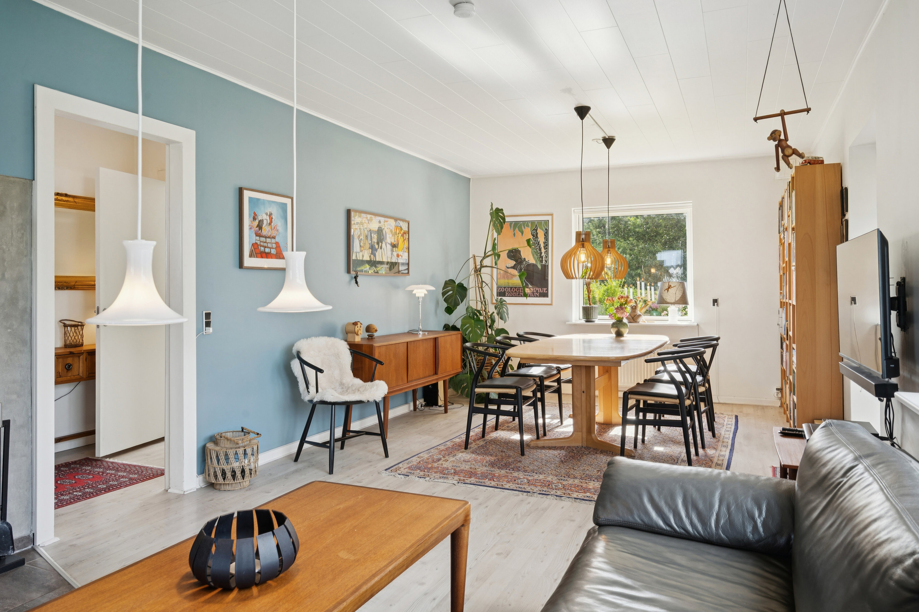 Fremhævet stue billede i fuldskærmstilstand. Billede af Brandskov 35, Vråmose, 4654 Faxe Ladeplads