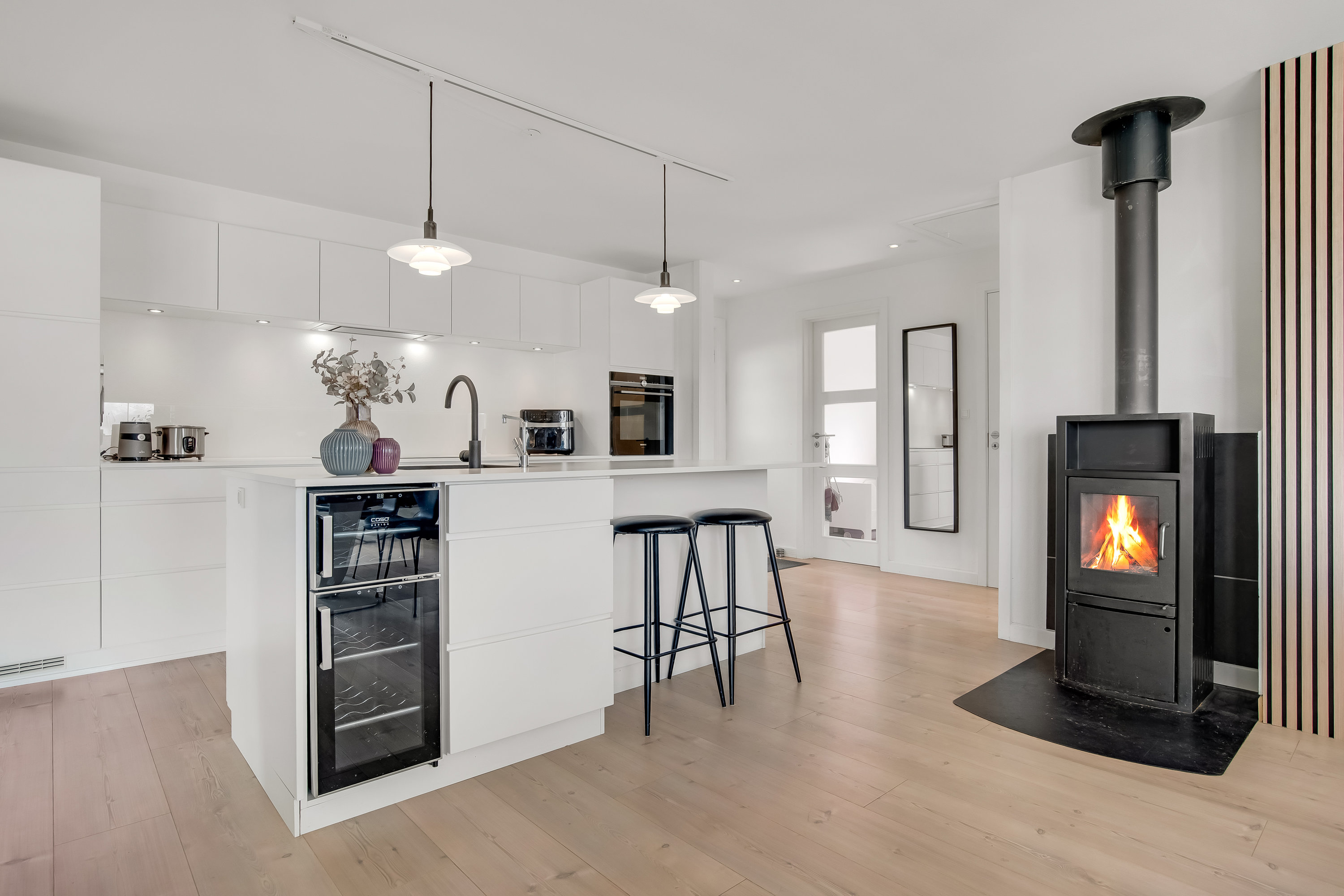 Fremhævet køkken billede i fuldskærmstilstand. Billede af Gartnerivej 6, 7500 Holstebro