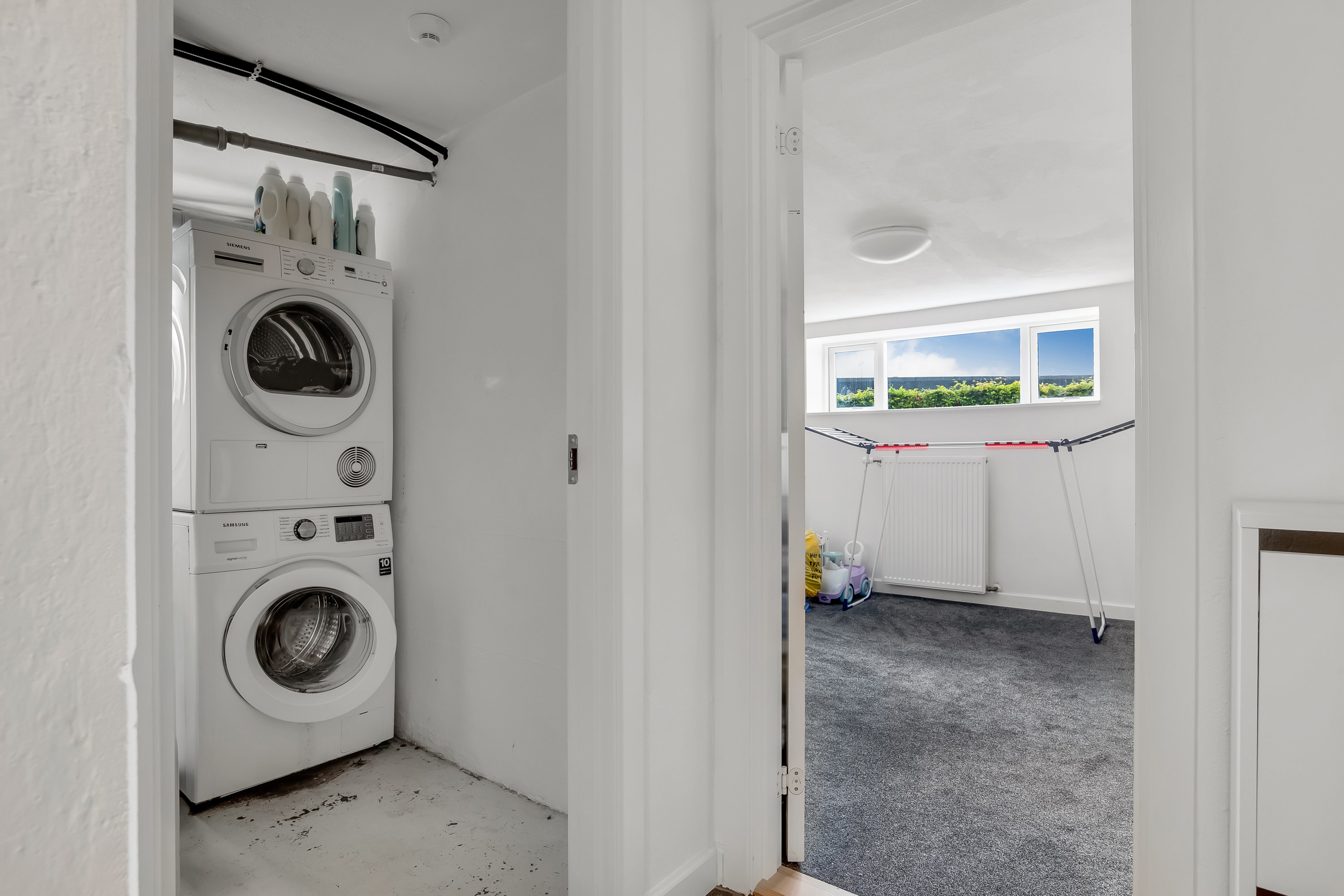 Fremhævet vaskerum billede i fuldskærmstilstand. Billede af Gartnerivej 6, 7500 Holstebro