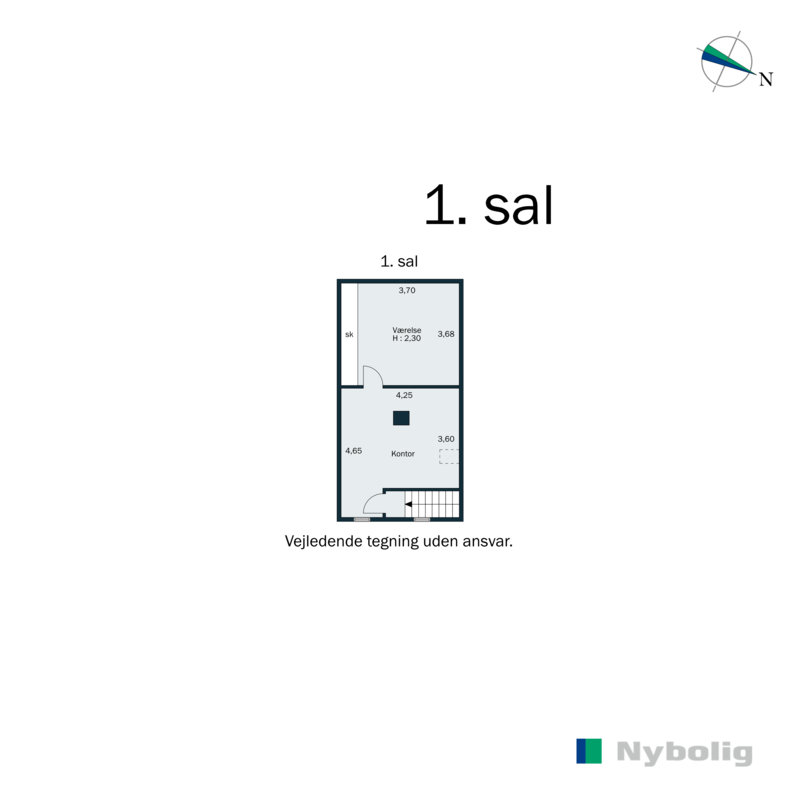 Plantegninger billede af Kronborgvej 14, Veerst, 6600 Vejen