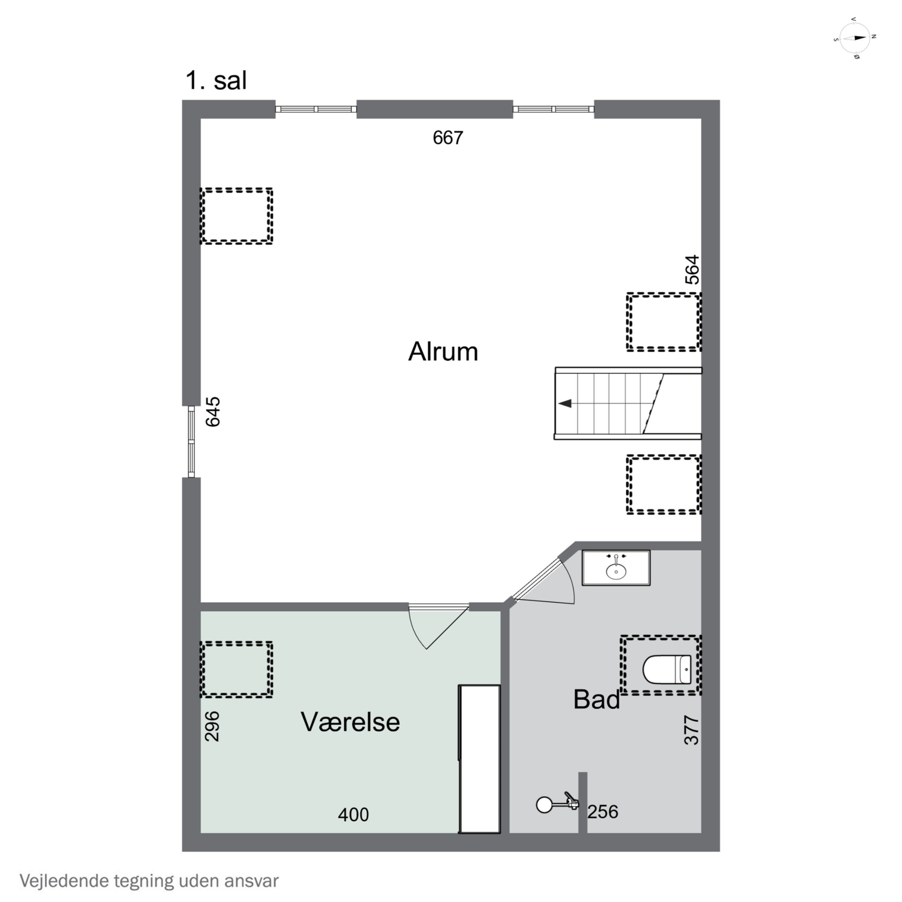 Plantegninger billede af Østre Messegade 9A, 2650 Hvidovre