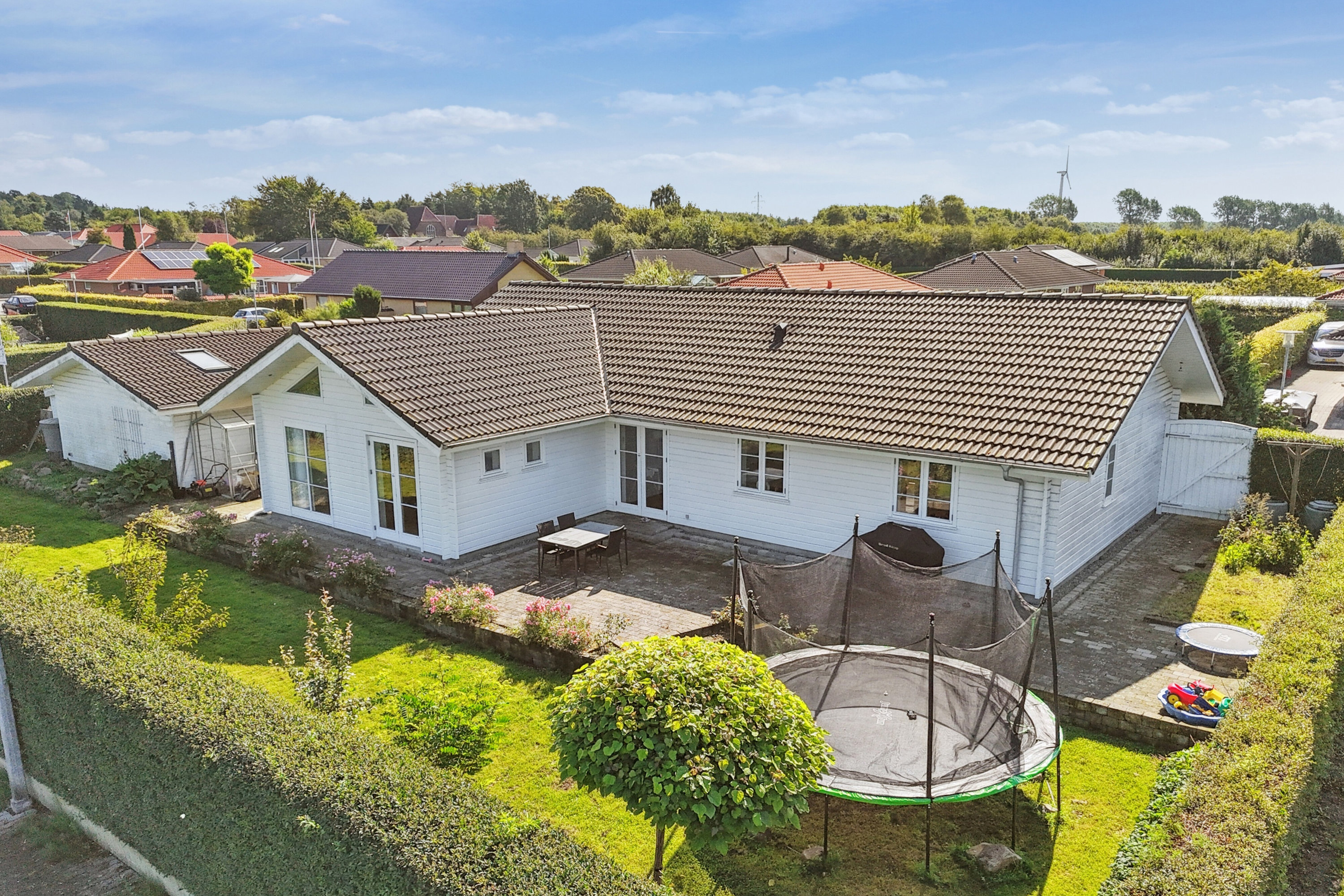 Miniaturebillede 1: set fra haven. Billede af Enghavevej 205, 4241 Vemmelev