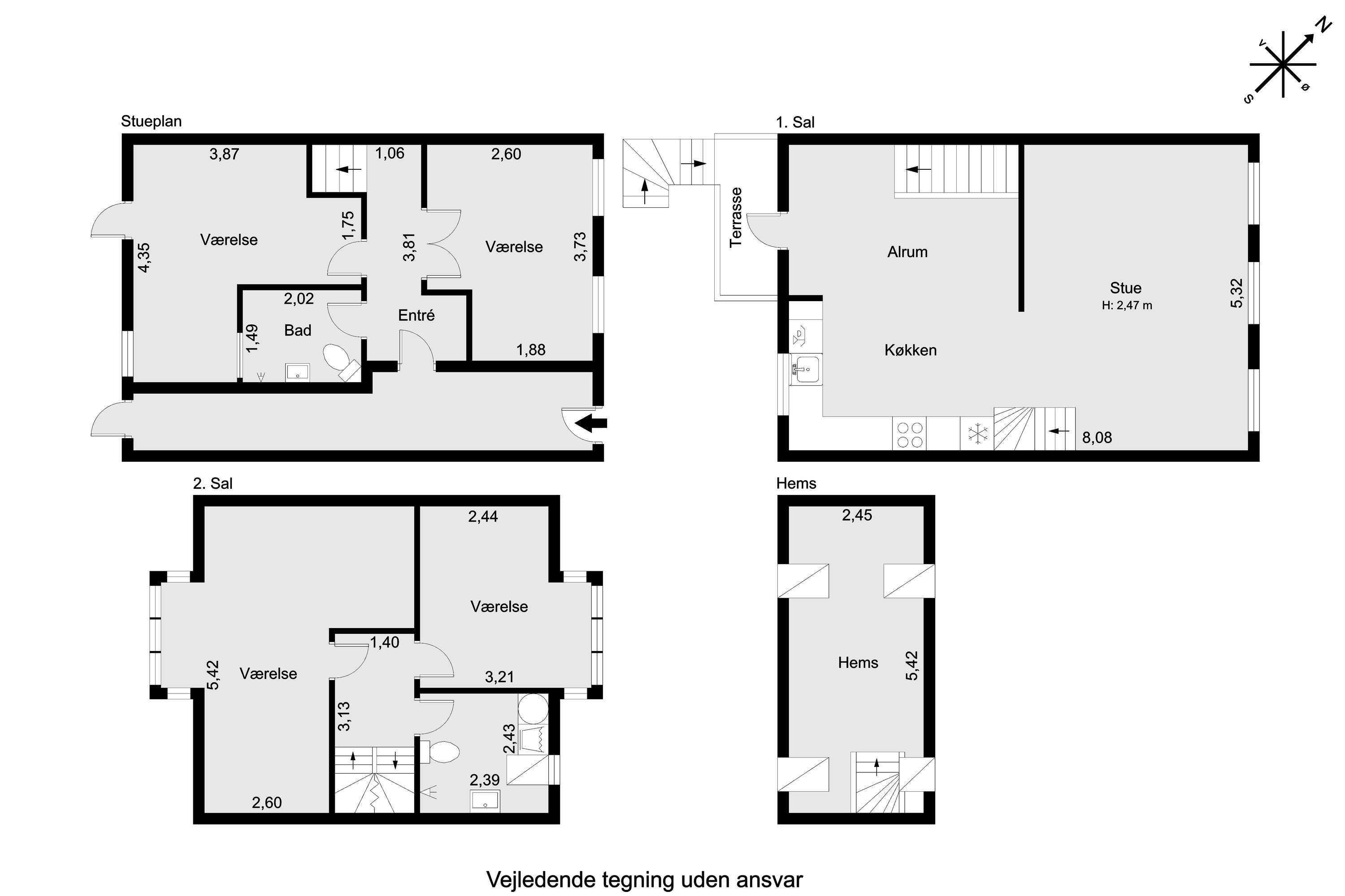 Plantegninger billede af Rosenkrantzgade 9, 8000 Aarhus C
