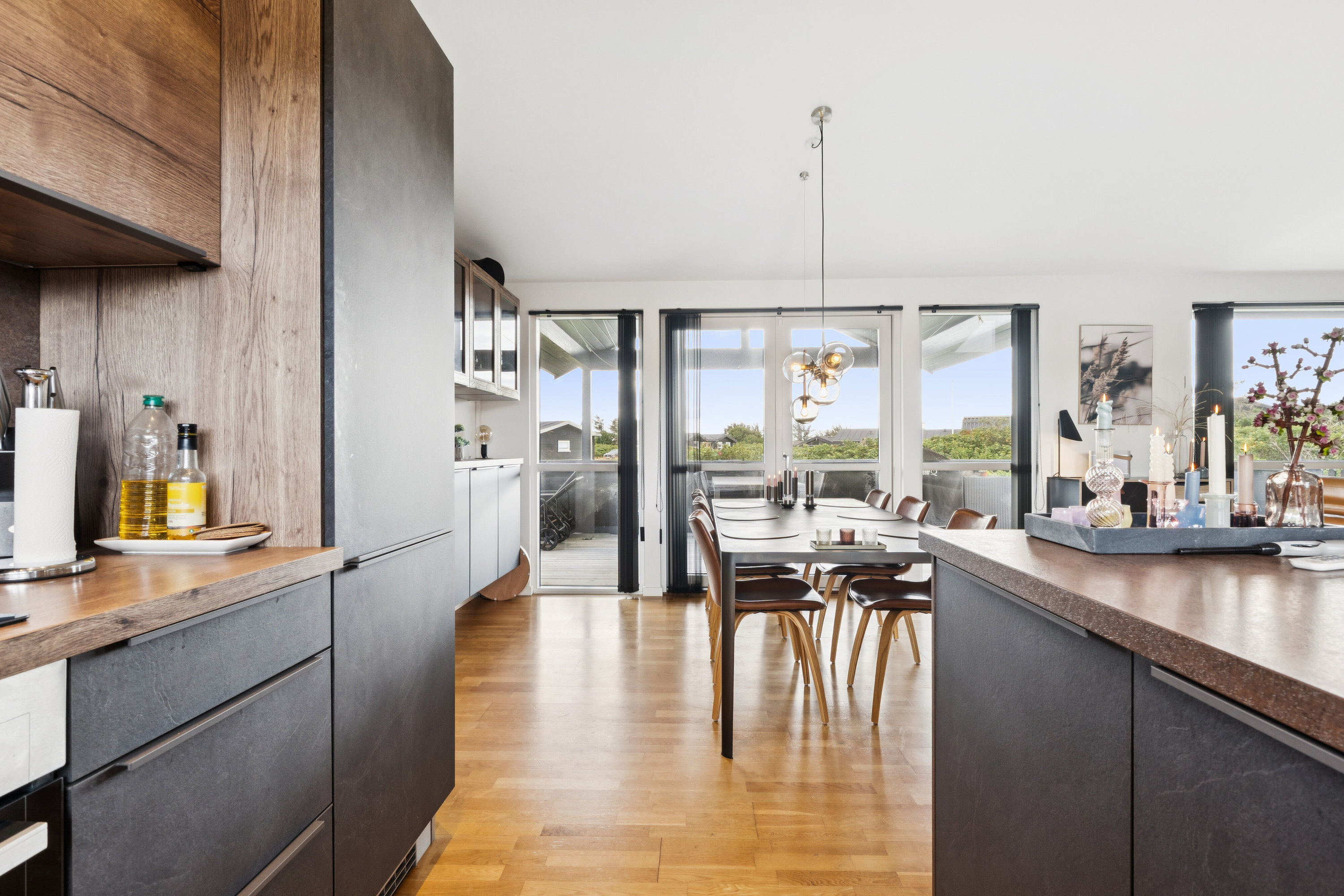 Fremhævet køkken billede i fuldskærmstilstand. Billede af Novembervej 3, Skal Klit, 9800 Hjørring