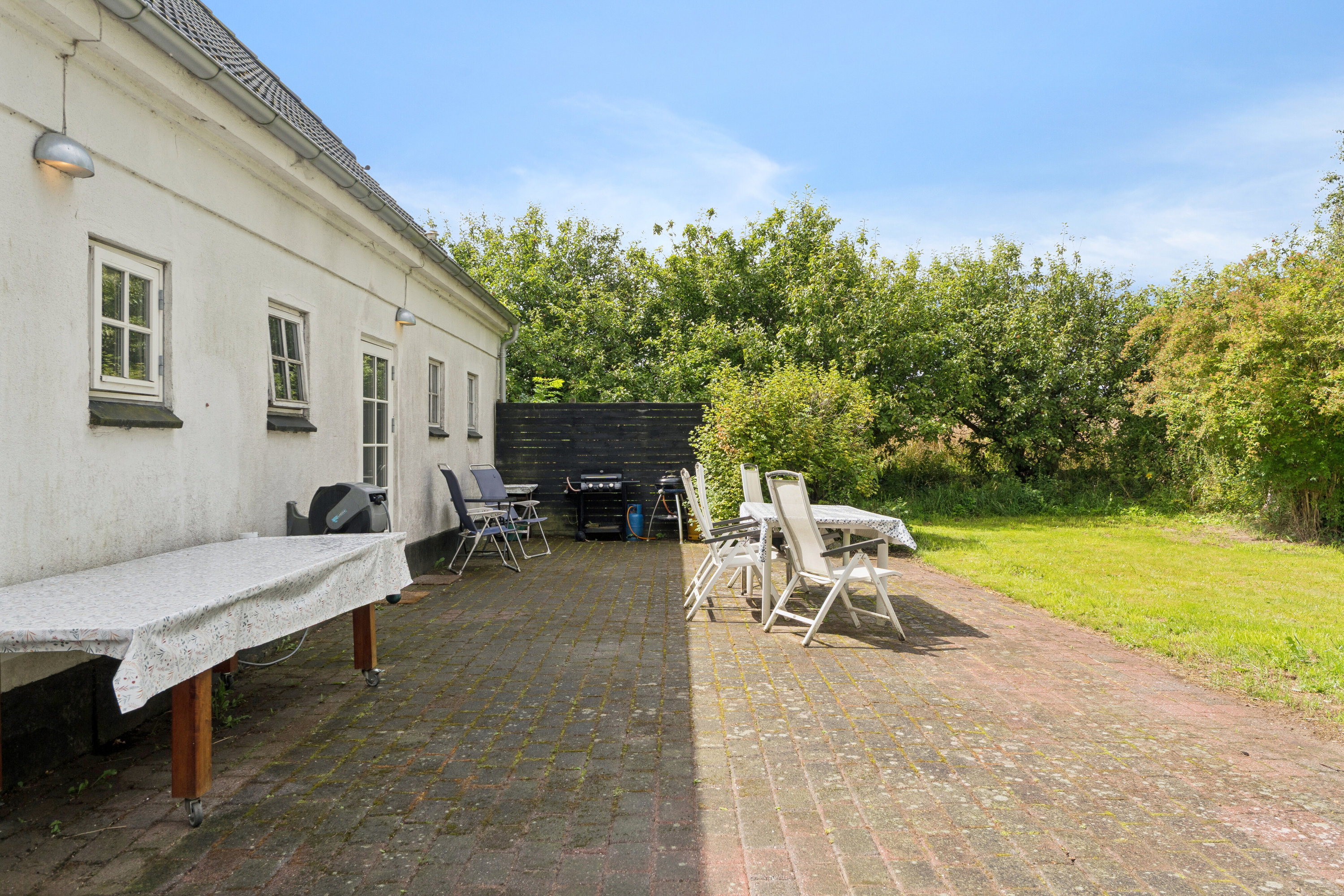 Fremhævet terrasse billede i fuldskærmstilstand. Billede af Møllegyden 37, Gamby, 5471 Søndersø