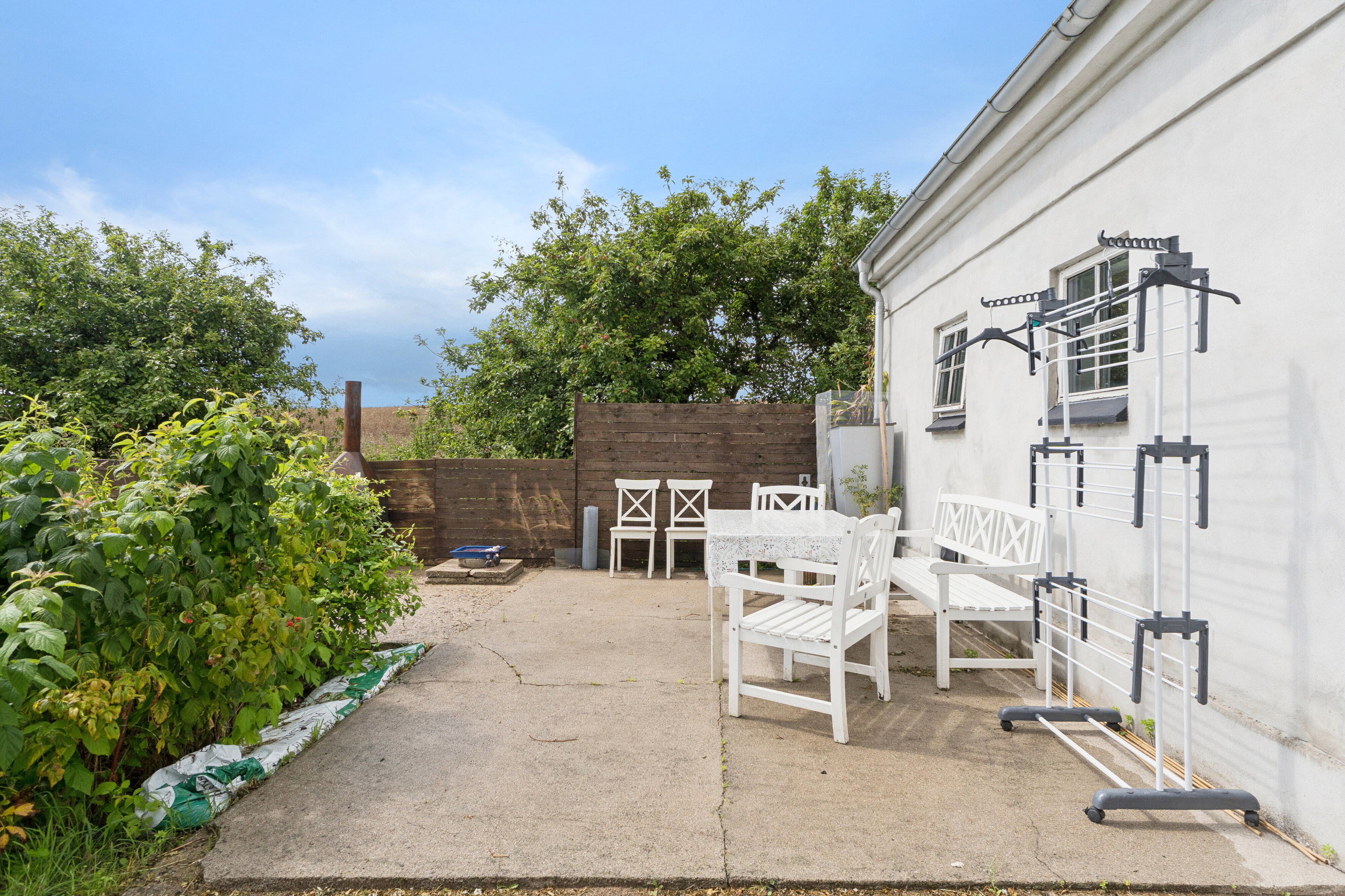 Fremhævet terrasse billede i fuldskærmstilstand. Billede af Møllegyden 37, Gamby, 5471 Søndersø