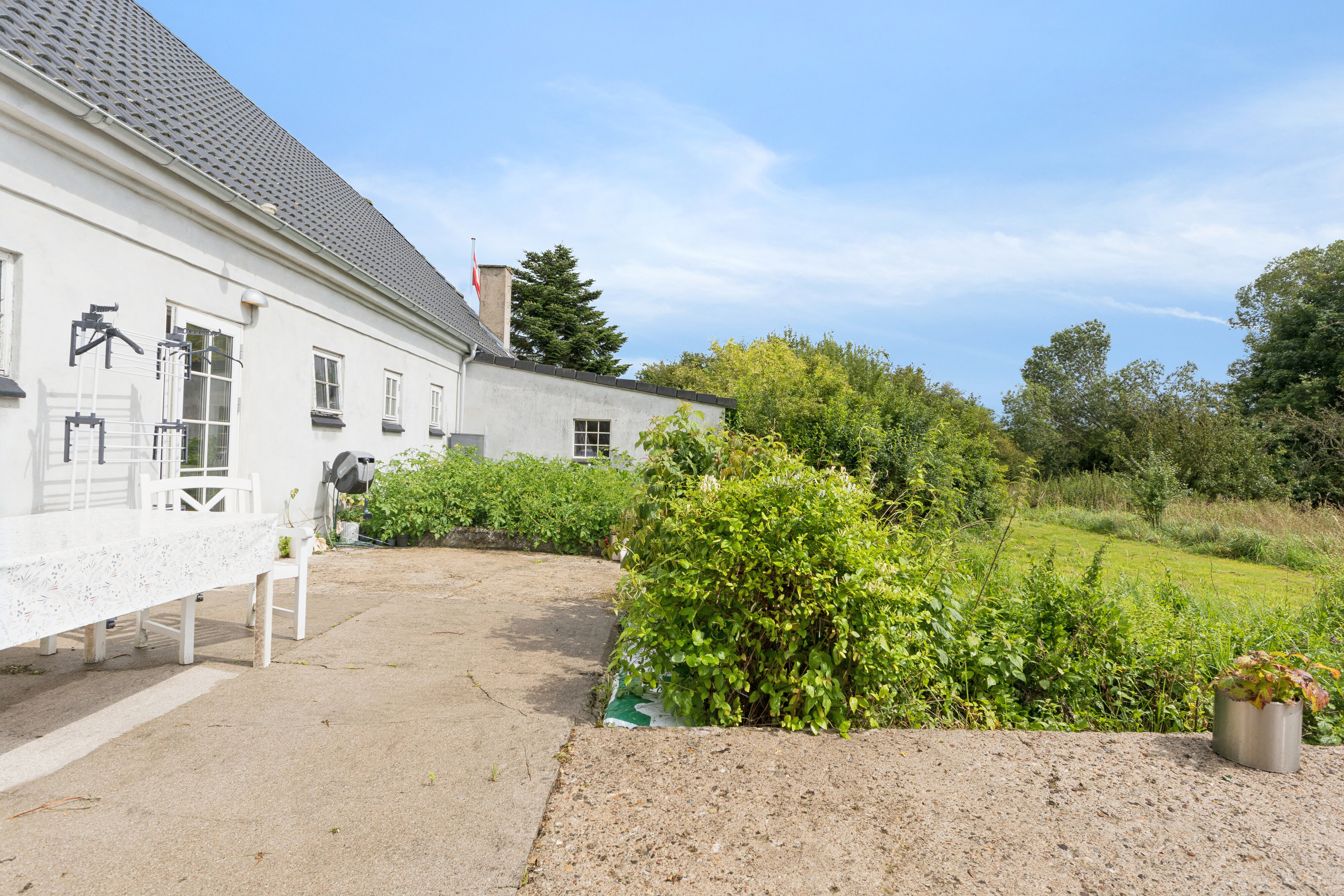 Fremhævet terrasse  billede i fuldskærmstilstand. Billede af Møllegyden 37, Gamby, 5471 Søndersø