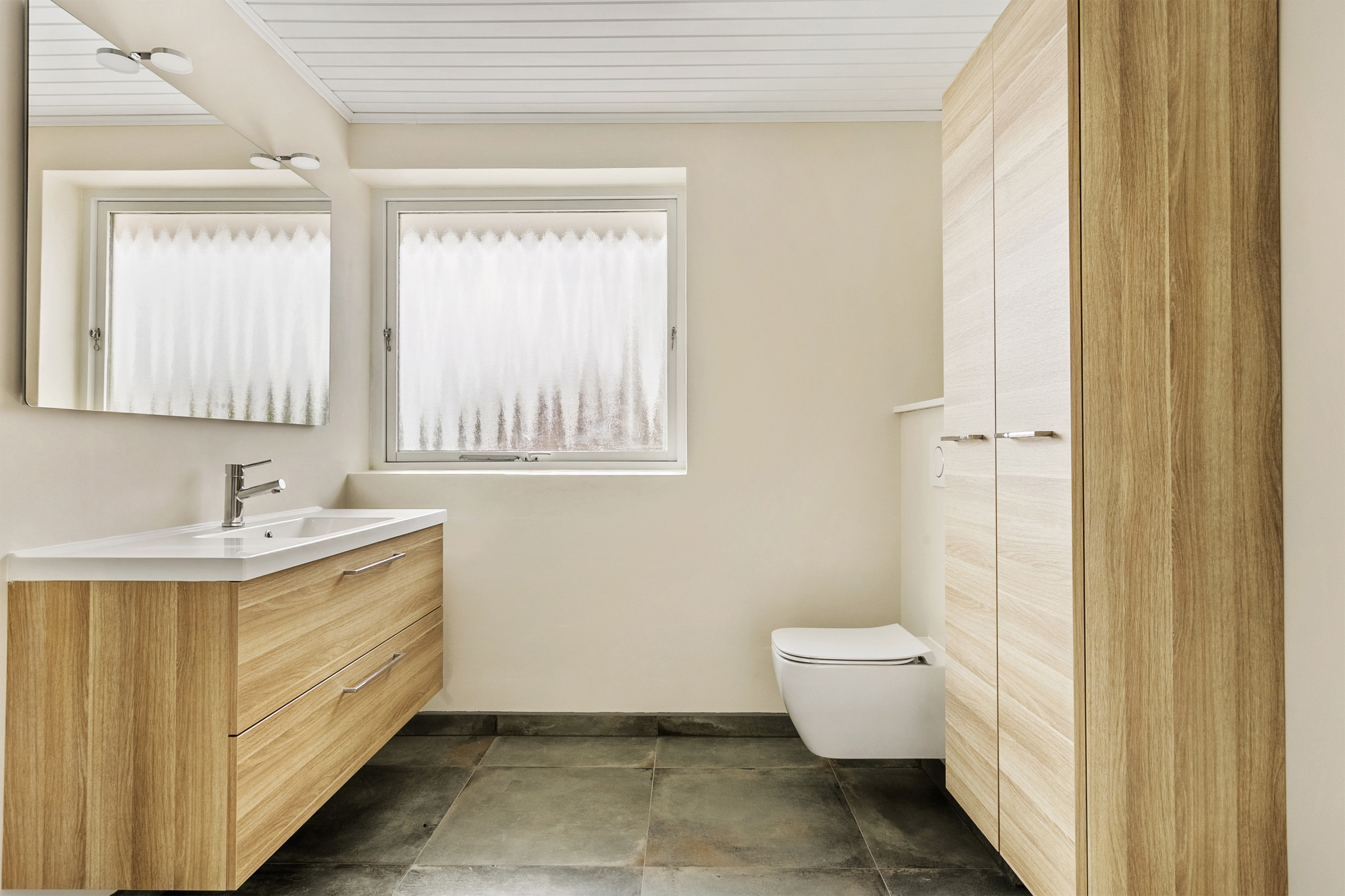 Fremhævet badeværelse billede i fuldskærmstilstand. Billede af Brunbjergvej 36, Løjt Kirkeby, 6200 Aabenraa