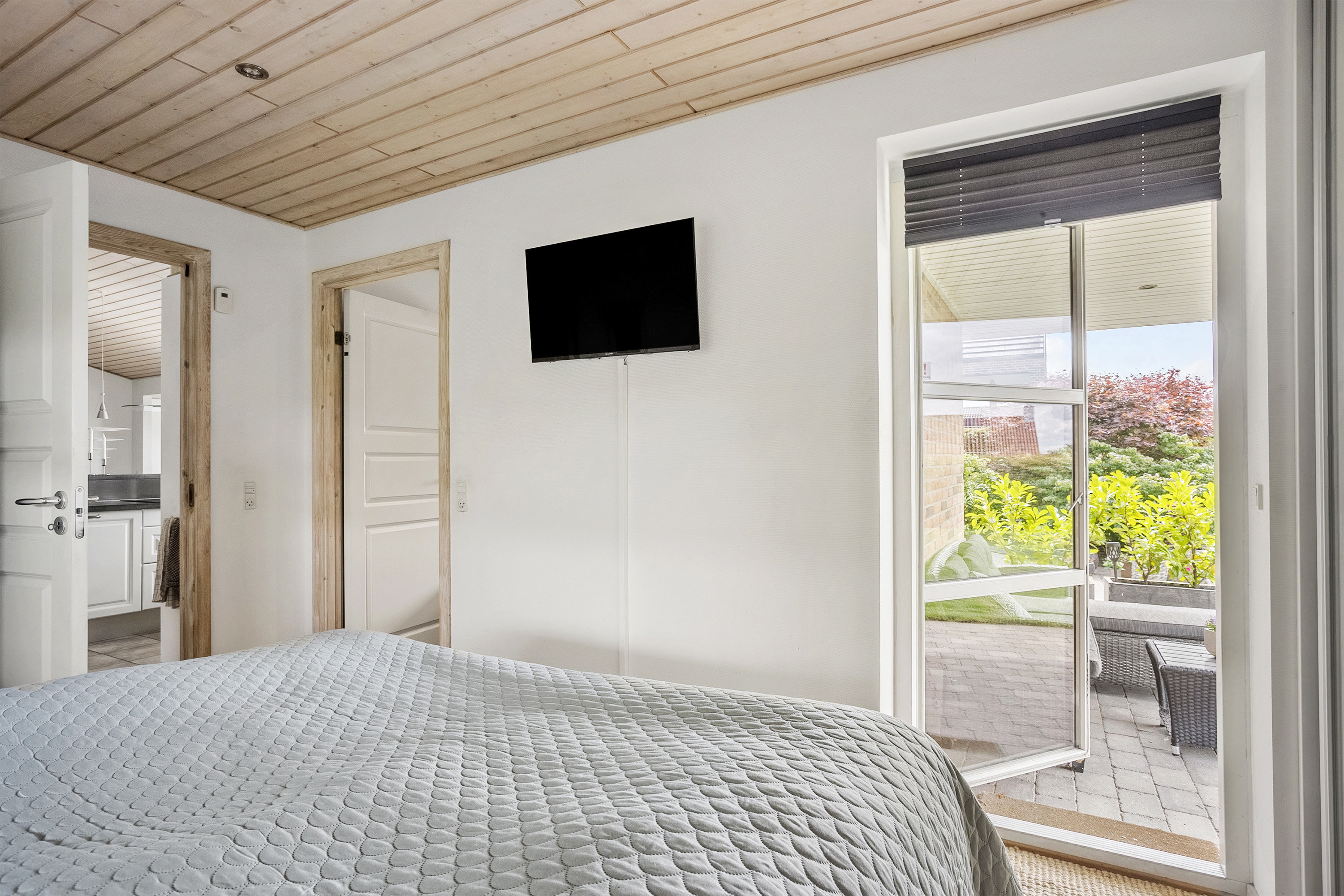 Fremhævet soveværelse billede i fuldskærmstilstand. Billede af Risager 42, 6100 Haderslev