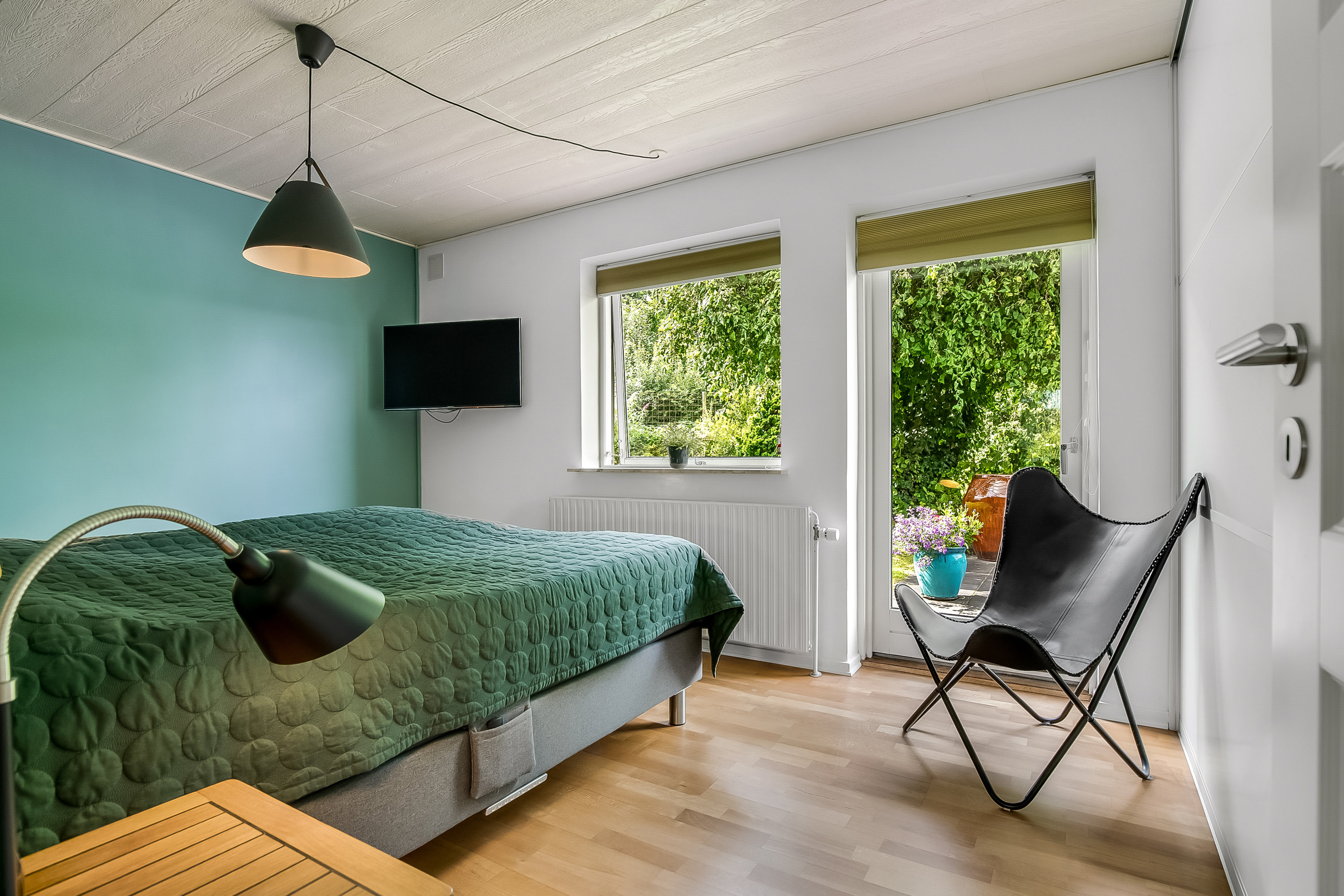 Fremhævet soveværelse billede i fuldskærmstilstand. Billede af Fælledvej 16, Bramdrupdam, 6000 Kolding