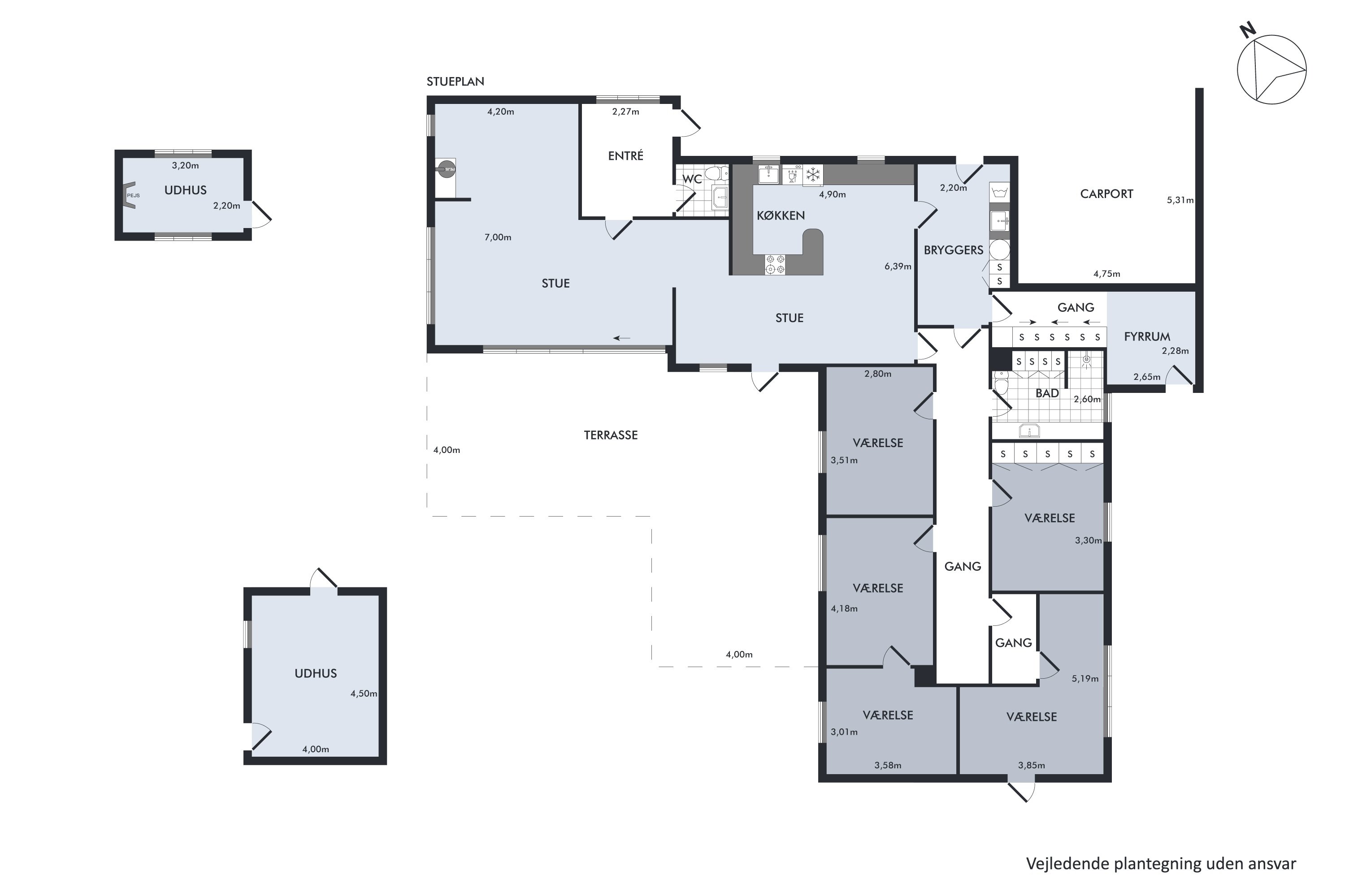 Plantegninger billede af Brogårdsvej 154, 9440 Aabybro