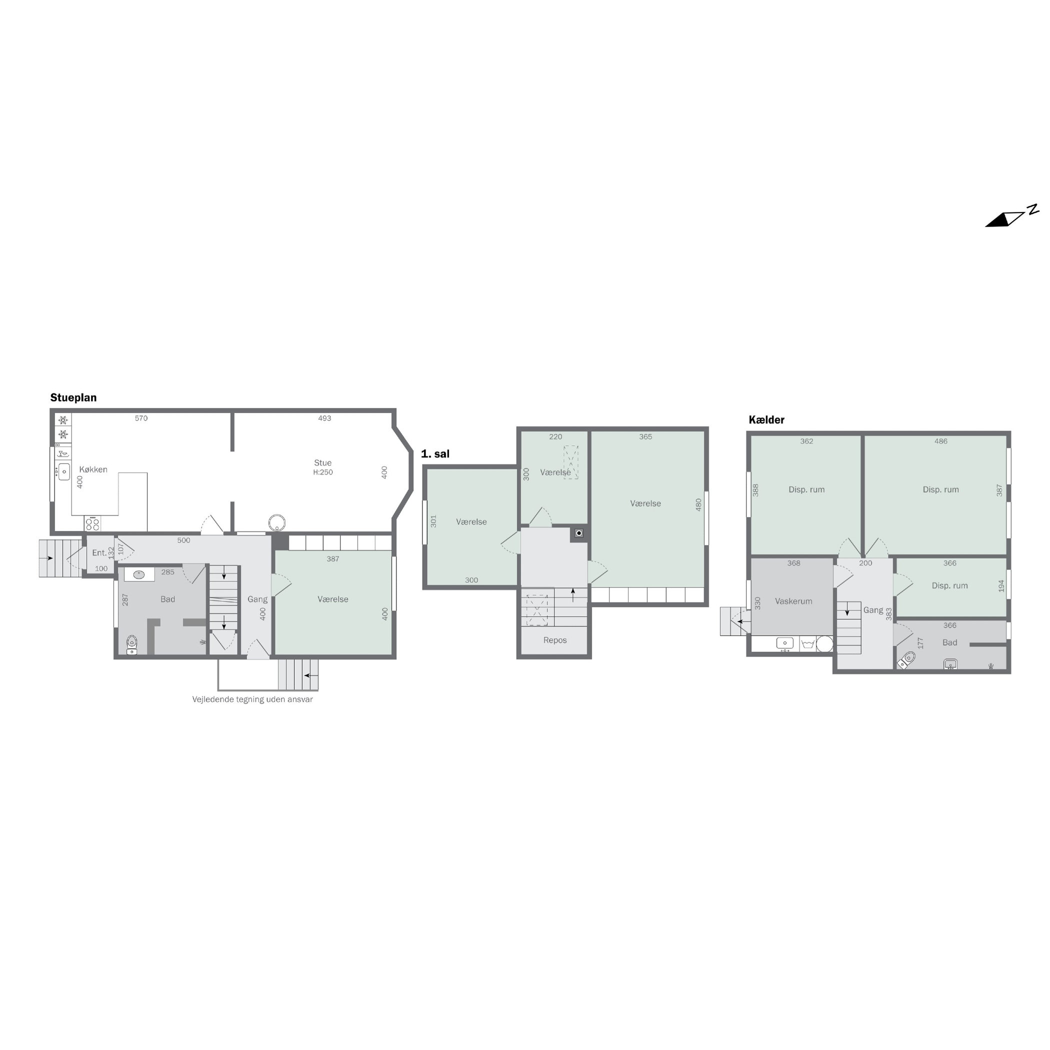 Plantegninger billede af Ved Vandværket 16, Centrum, 7100 Vejle