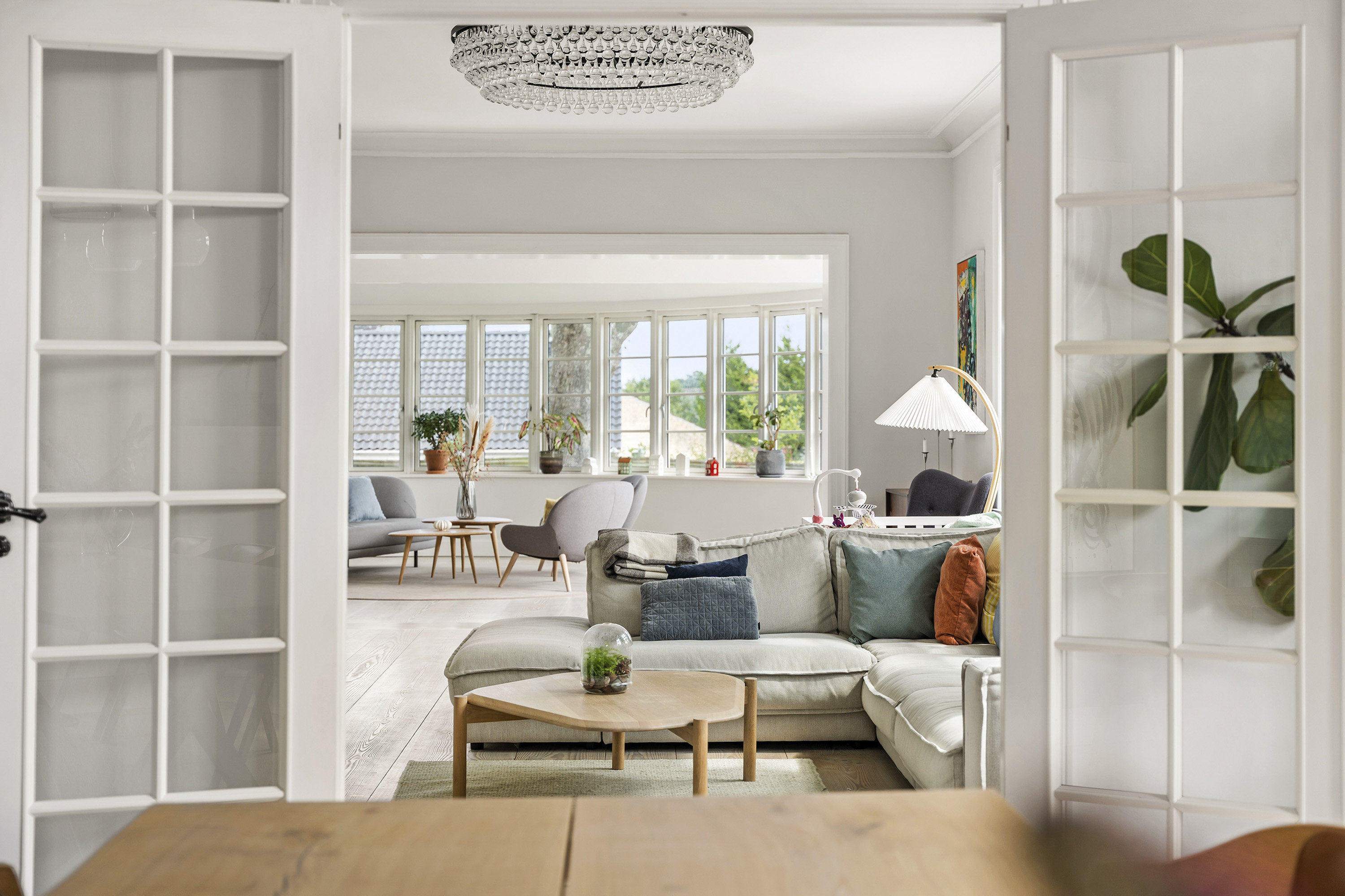 Fremhævet stue billede i fuldskærmstilstand. Billede af Prøvestens Alle 1, 3450 Allerød