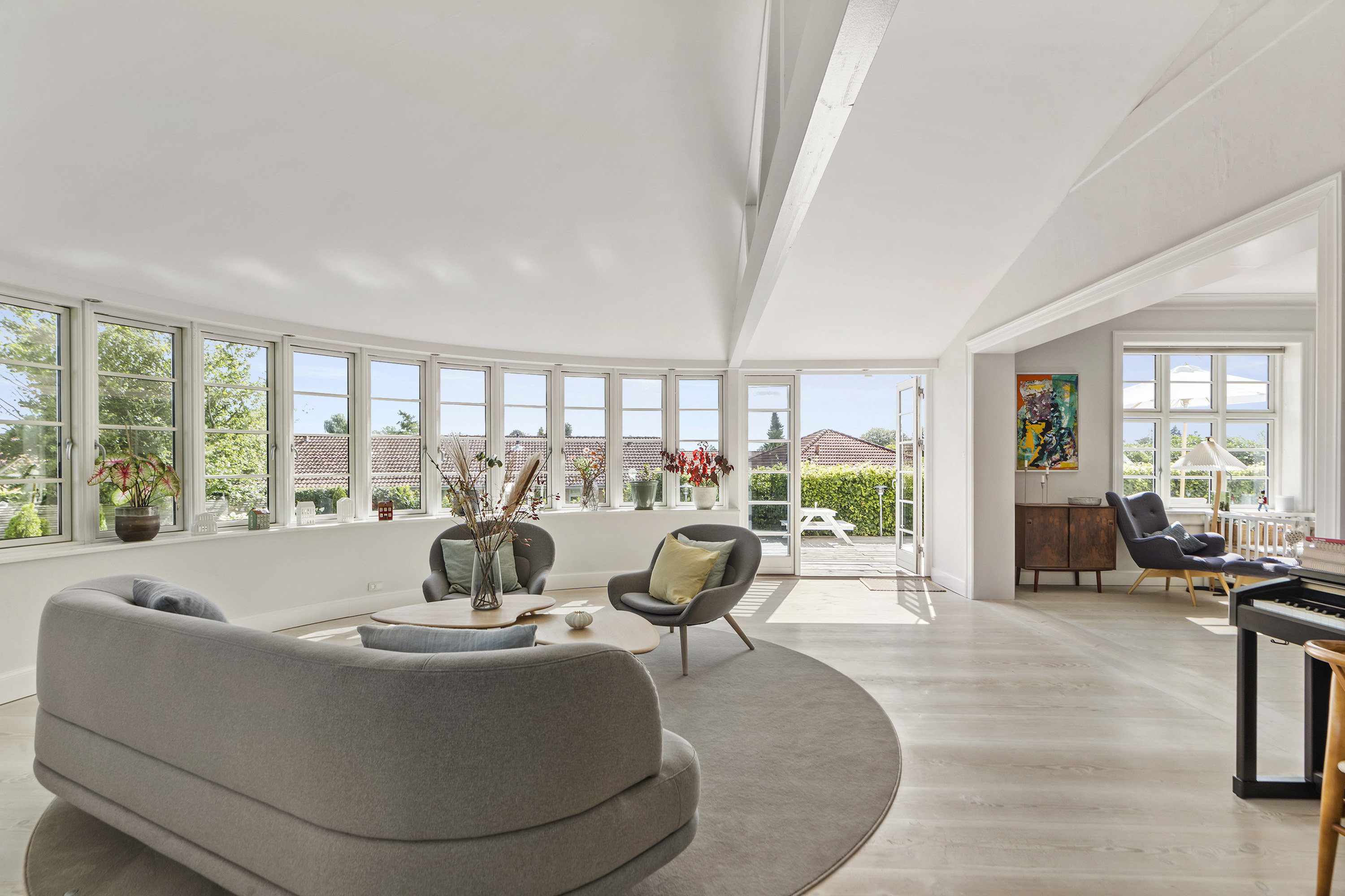 Fremhævet stue billede i fuldskærmstilstand. Billede af Prøvestens Alle 1, 3450 Allerød