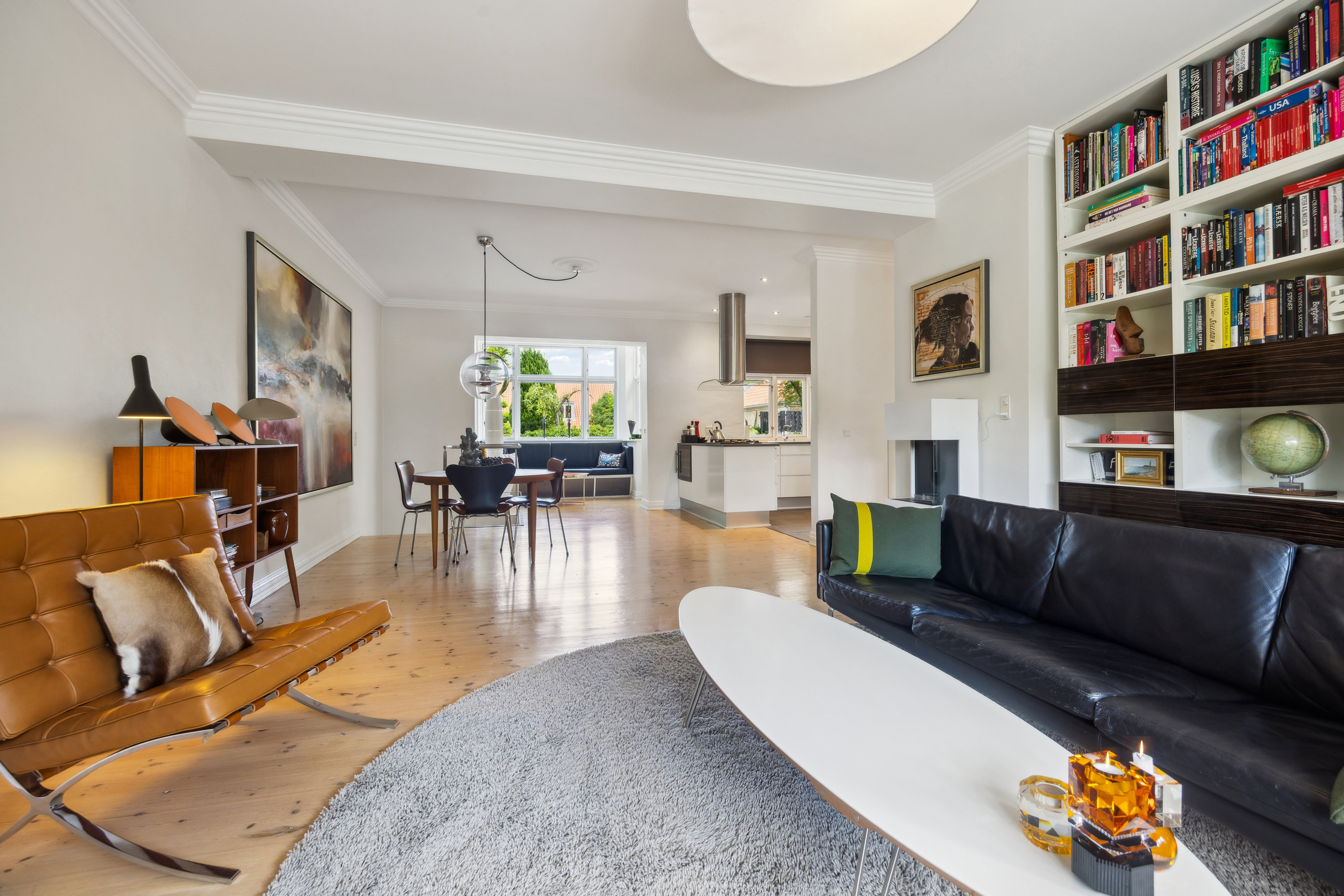 Fremhævet stue billede i fuldskærmstilstand. Billede af Kong Christians Alle 21, st.., 9000 Aalborg