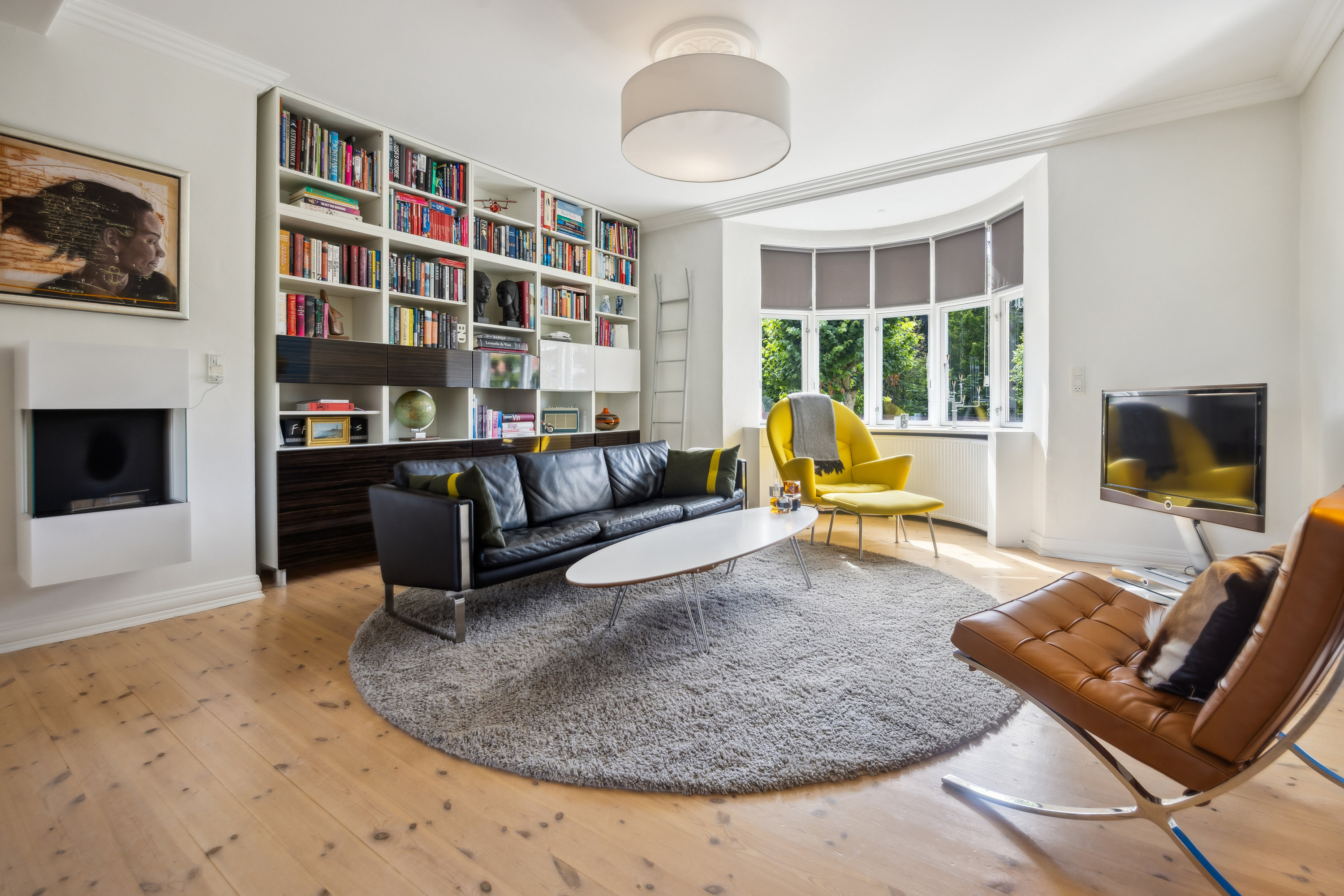 Fremhævet stue billede i fuldskærmstilstand. Billede af Kong Christians Alle 21, st.., 9000 Aalborg