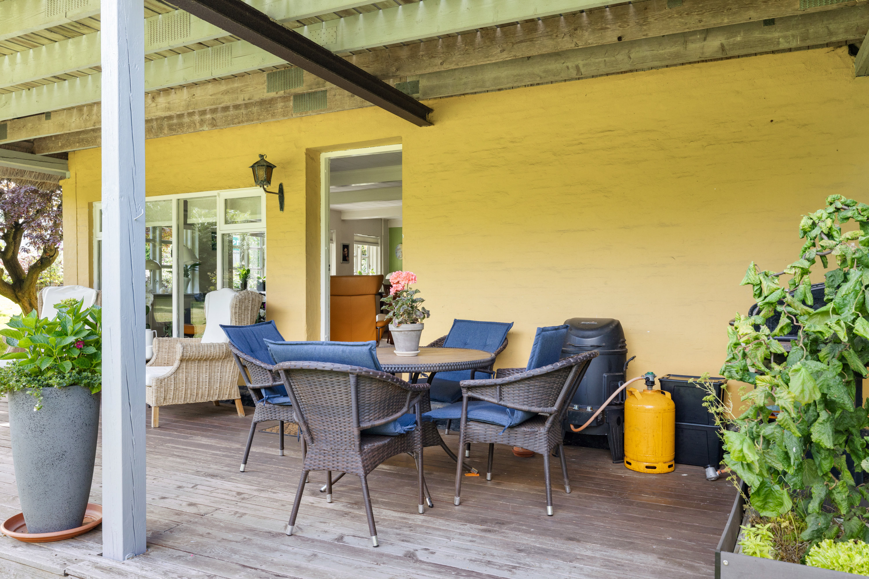 Fremhævet overdækket terrasse billede i fuldskærmstilstand. Billede af Assensvej 272, 5642 Millinge